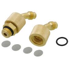 1/4" 45° inlet coupling kit for G5Twin KTF645