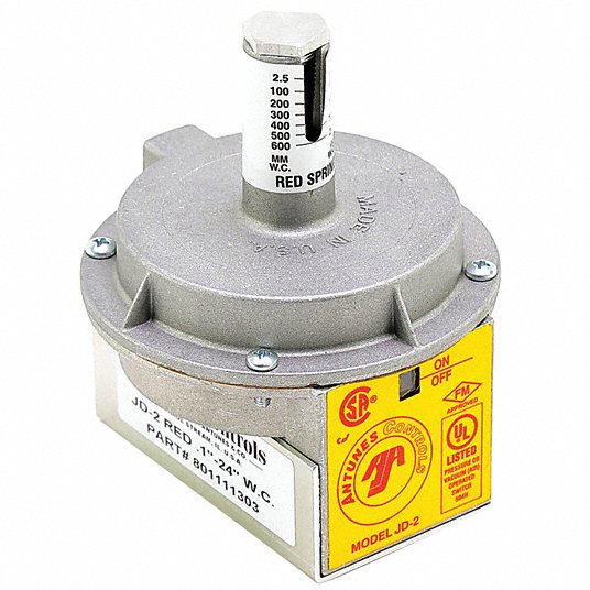 Gas pressure switch FCG 050 5/50 Mbar threaded