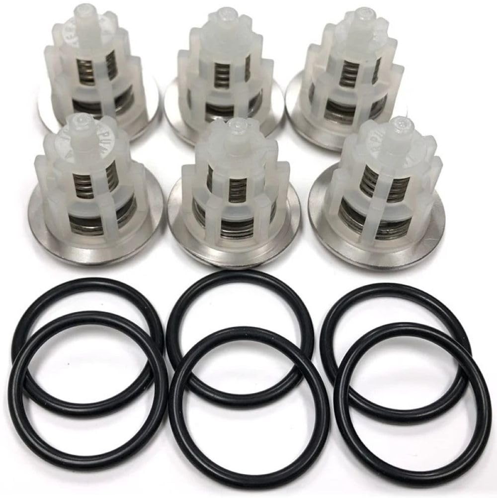 Interpump KIT 4 Intake Valve Caps - Spare Parts