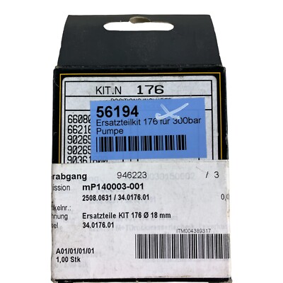 KIT176 COMPLETE SEALS D.18