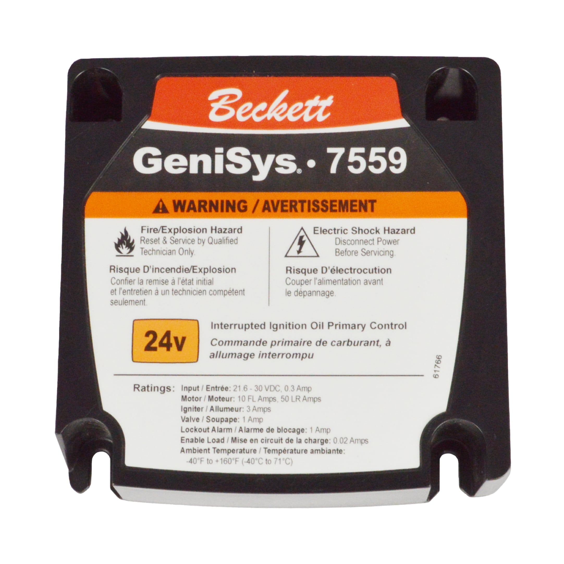 Beckett: GeniSys® 7559 24V Oil Burner Control