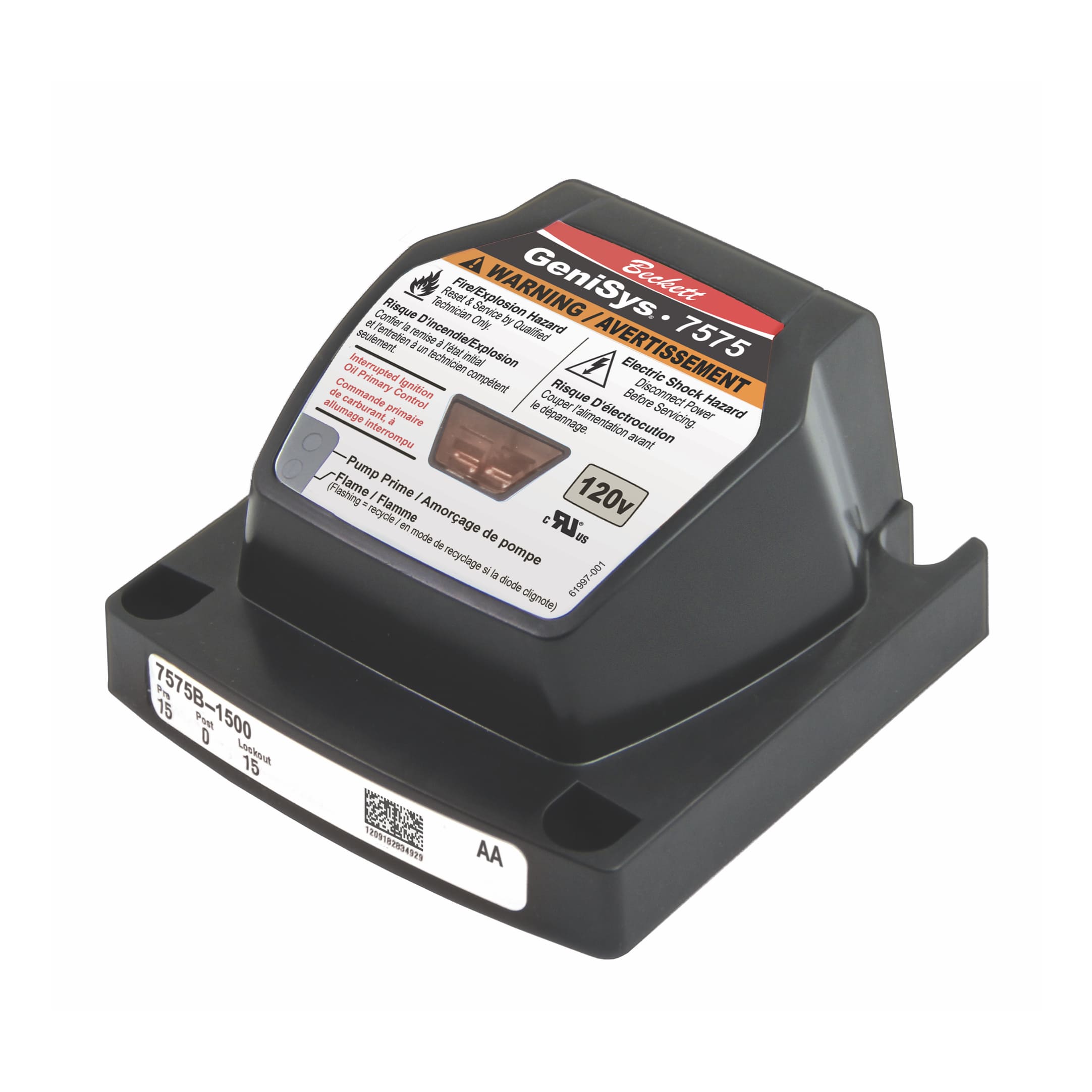 Beckett: GeniSys® 7575 120V Oil Burner Control