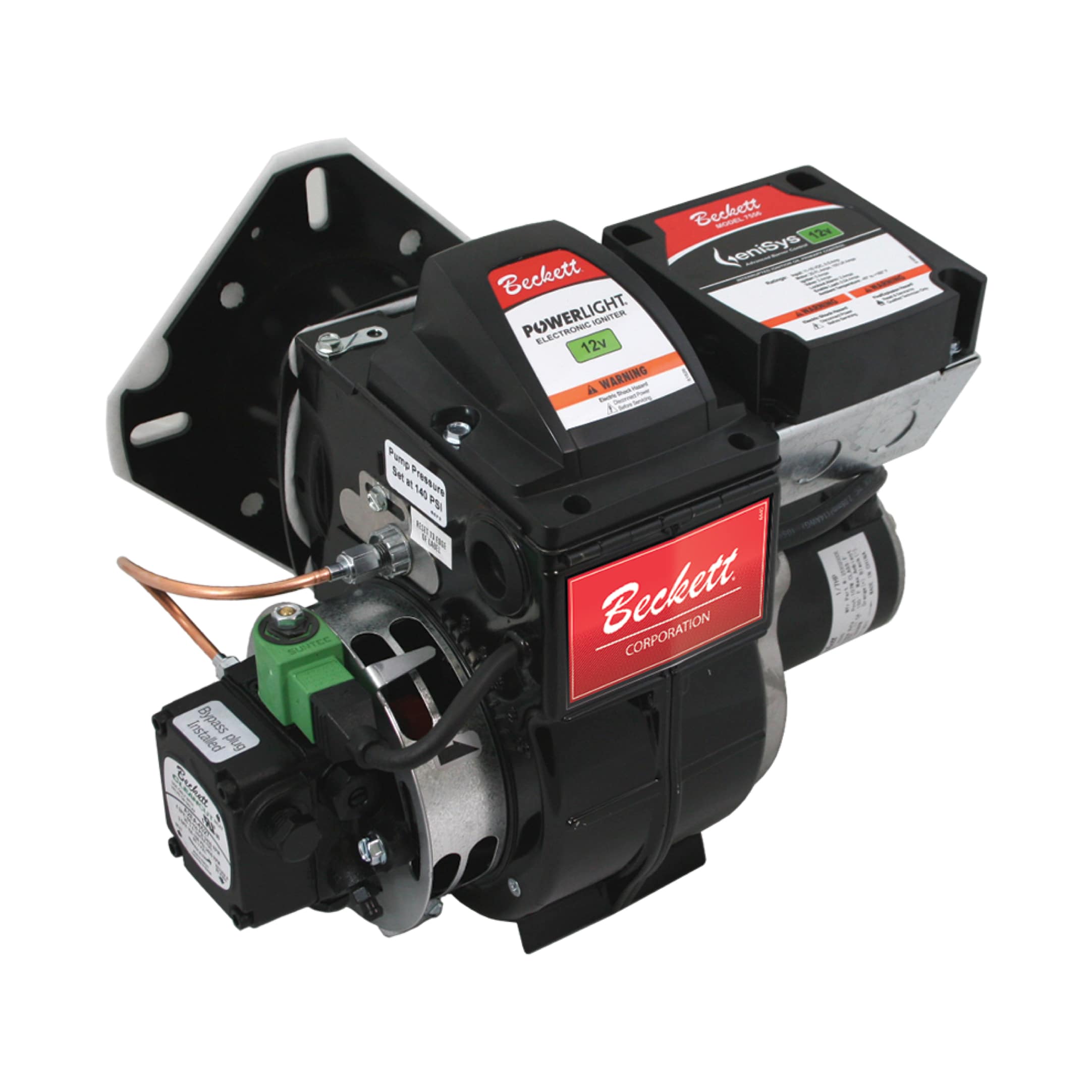 Beckett: ADC Oil Burner 0.75 to 2.50 GPH | DC Power