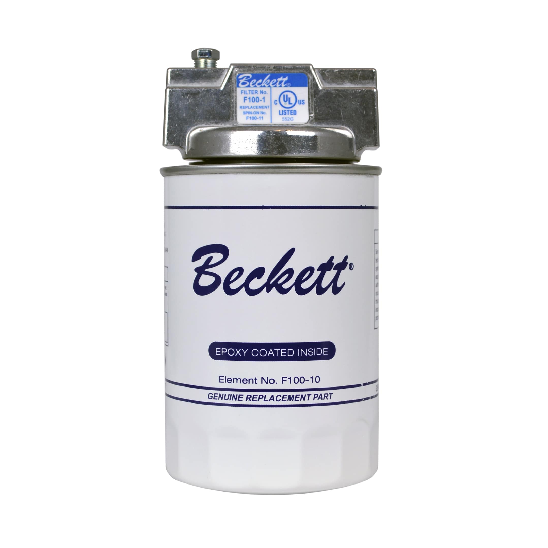 Beckett: Commercial Spin-On Type Complete Filter Assemblies