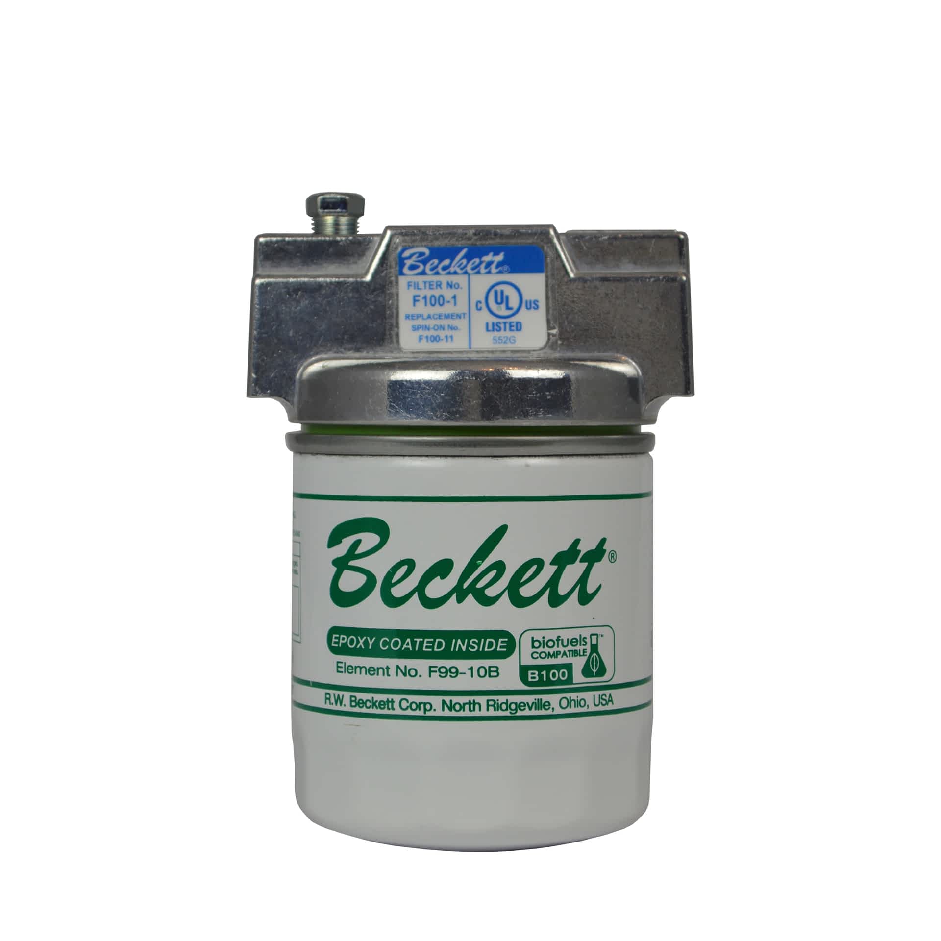Beckett: Oil Safety Valve and Spin-On Filter | S227