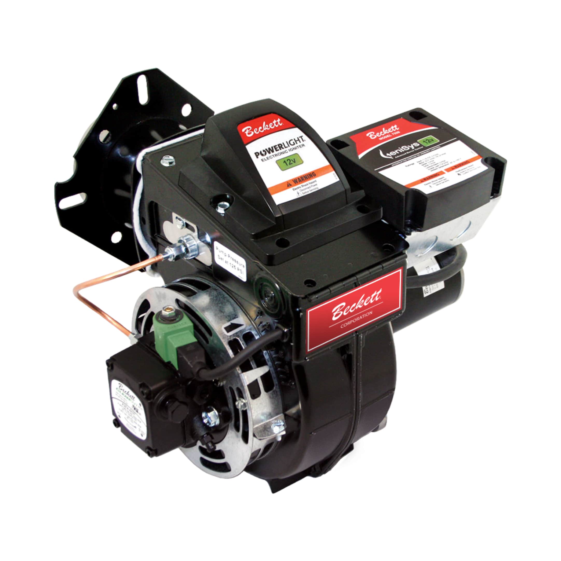 Beckett: SDC Oil Burner 1.75 to 5.50 GPH | DC Power