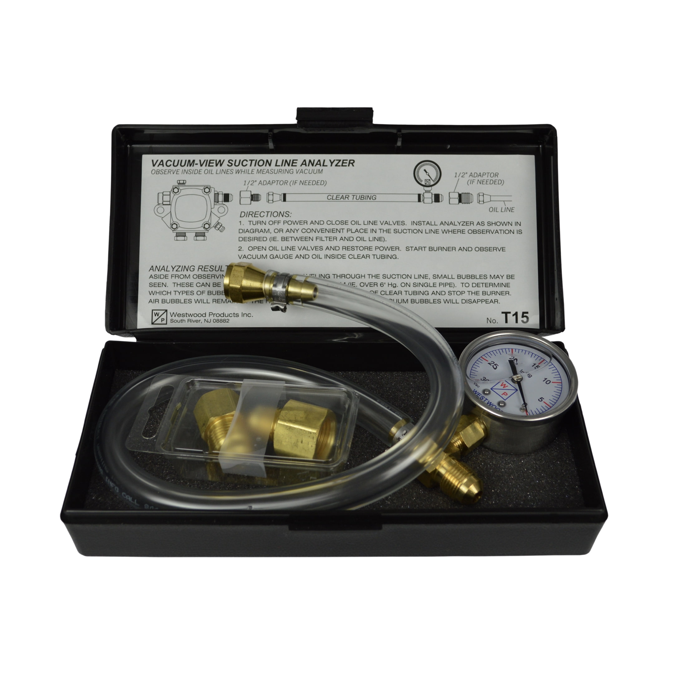 Beckett: "Vacuum-View" Suction Line Analyzer | T15