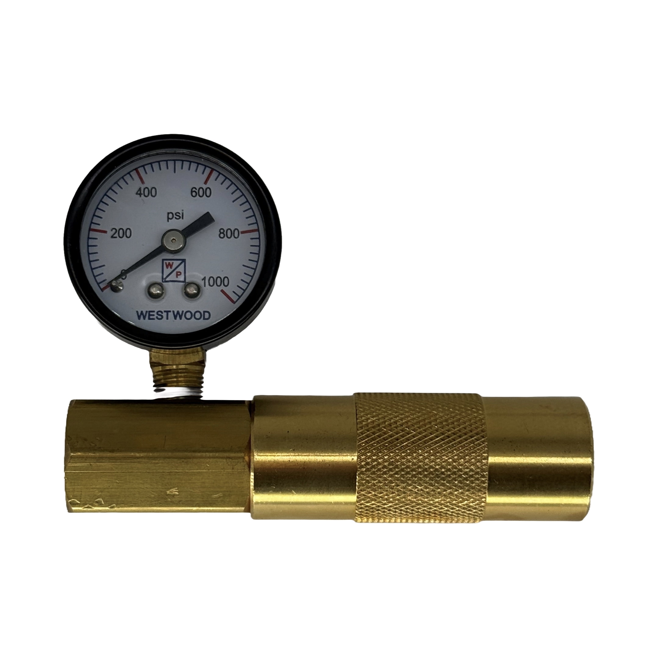 Beckett: CO2 Blow Out Gun with 1,000 PSI Pressure Gauge | T32-15