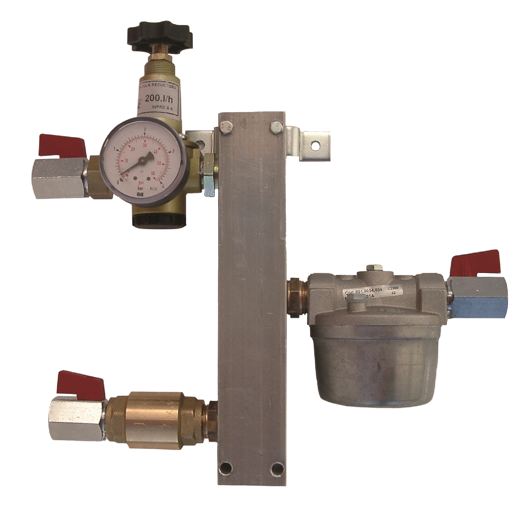 Burner inlet stabilizer 200 liters/h