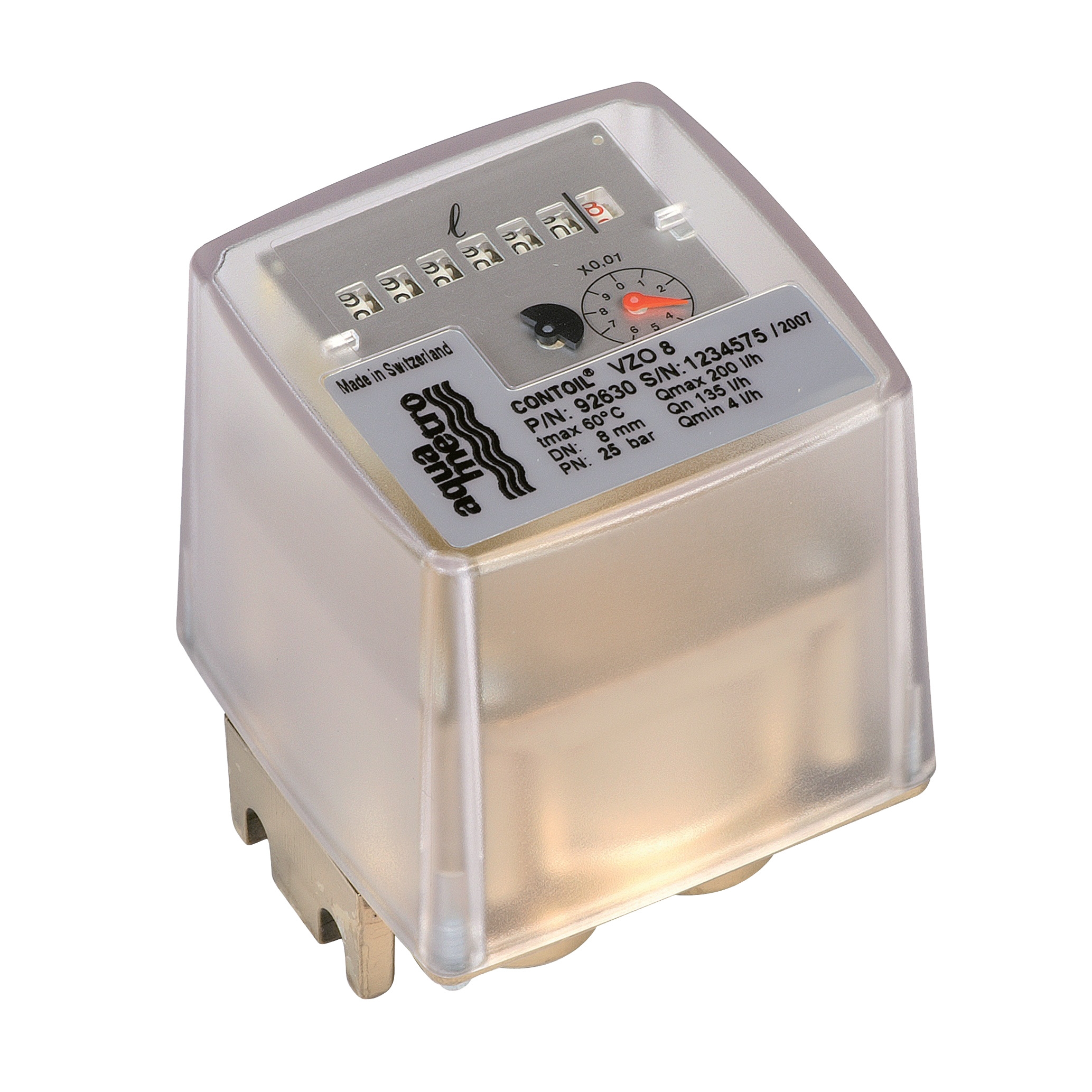 Oil counter VZO4 with pulse output