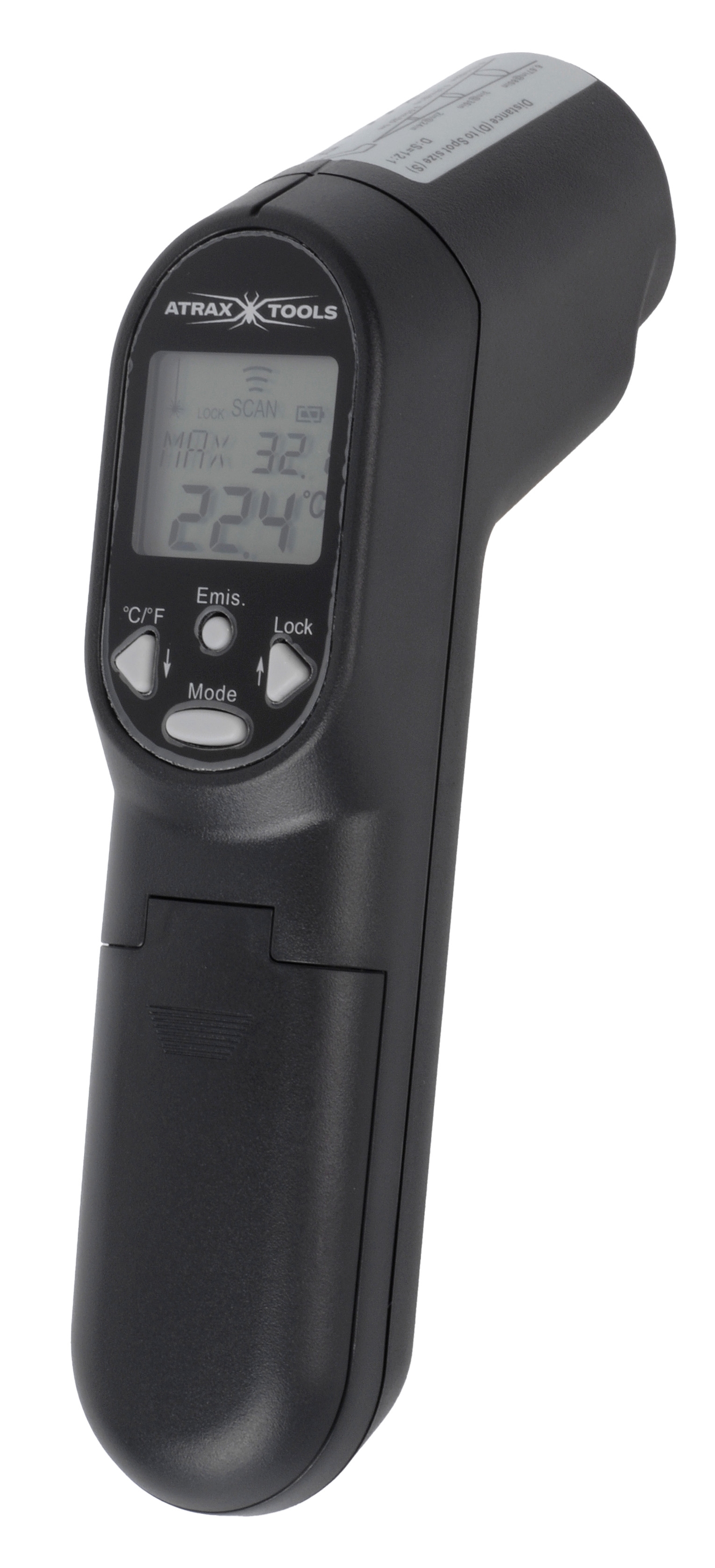 Infrared thermometer with thermocouple probe