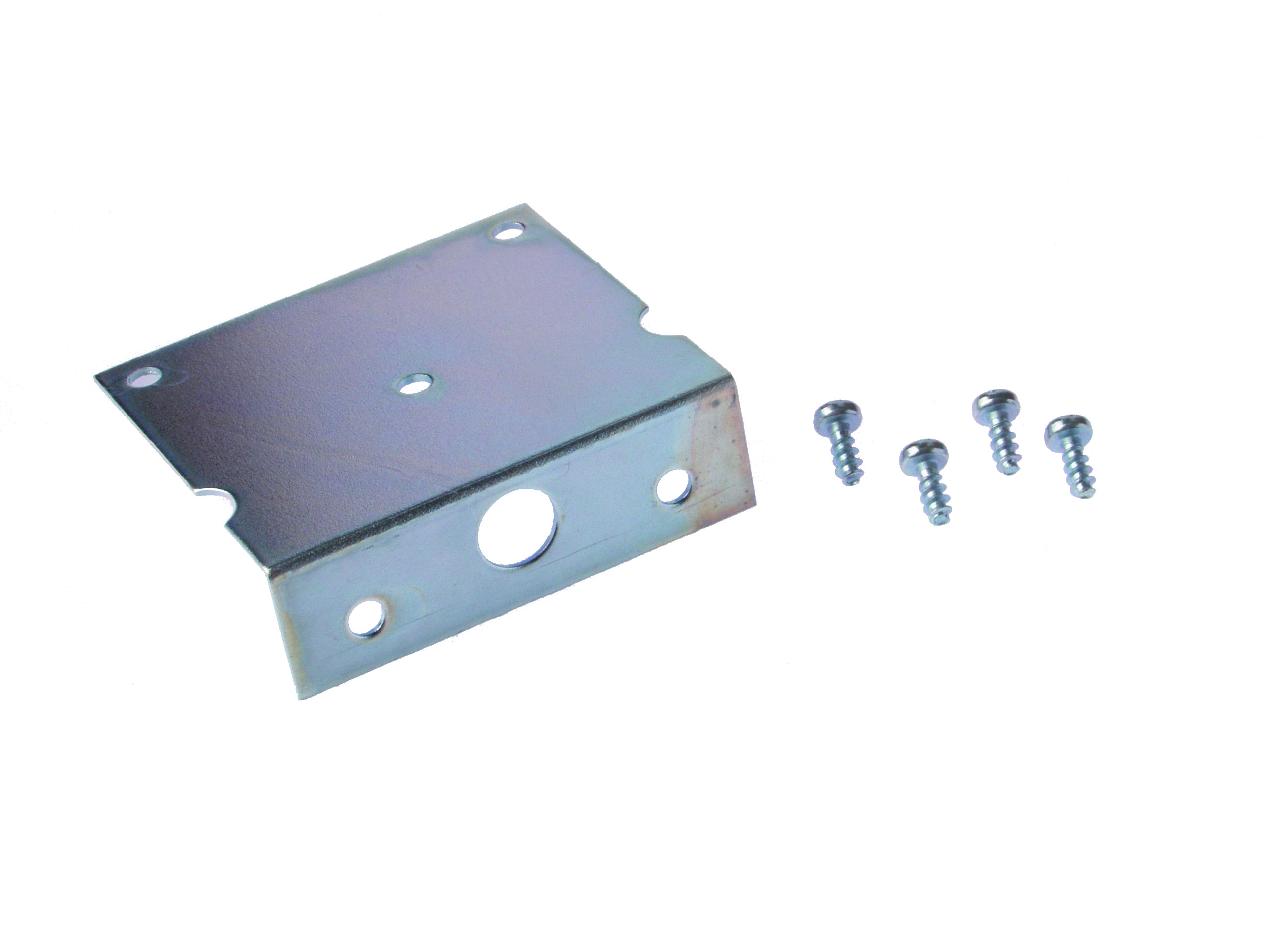 L-shaped metal mounting bracket