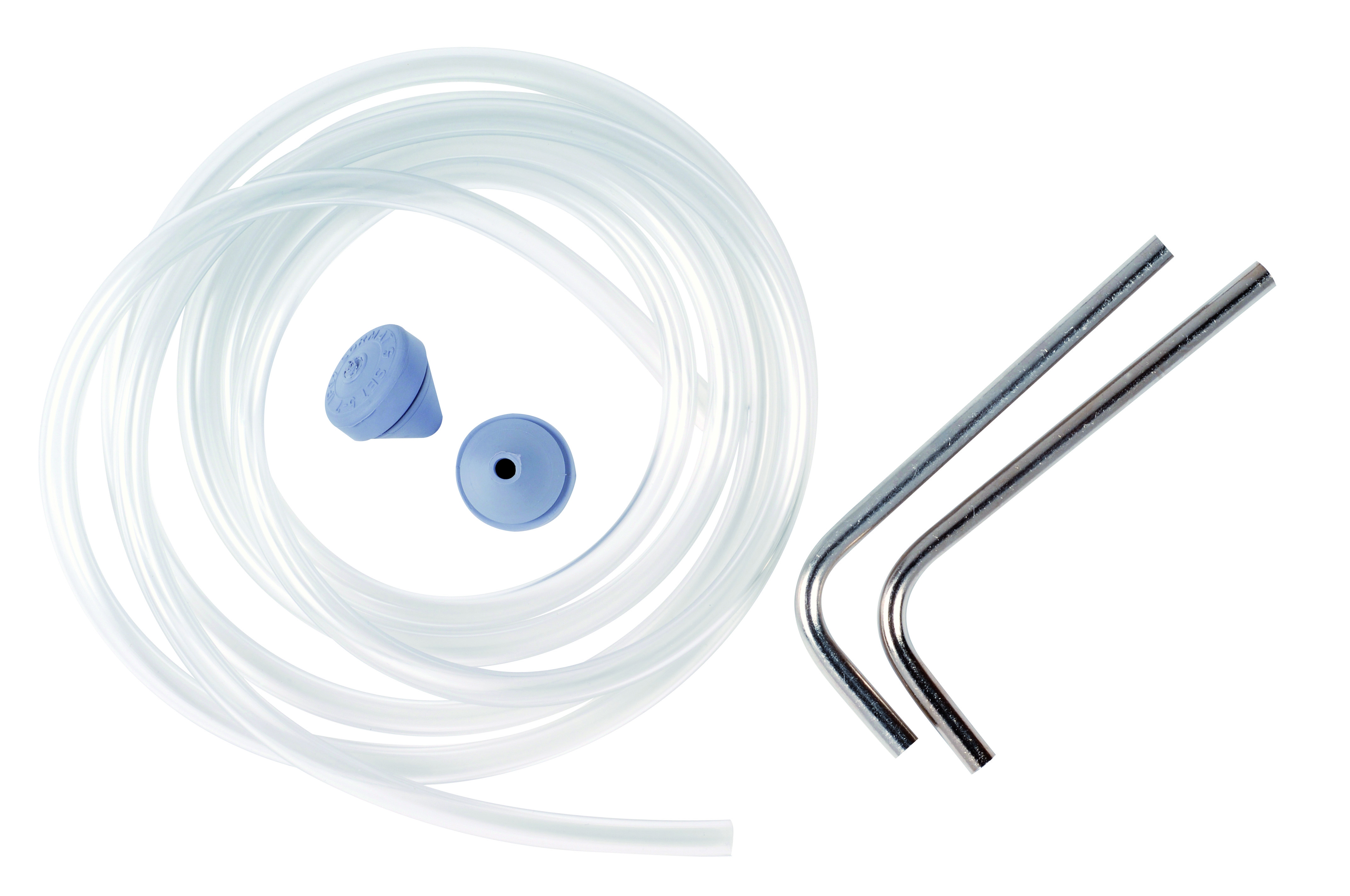Climaset with PVC hose metal tubes fittings