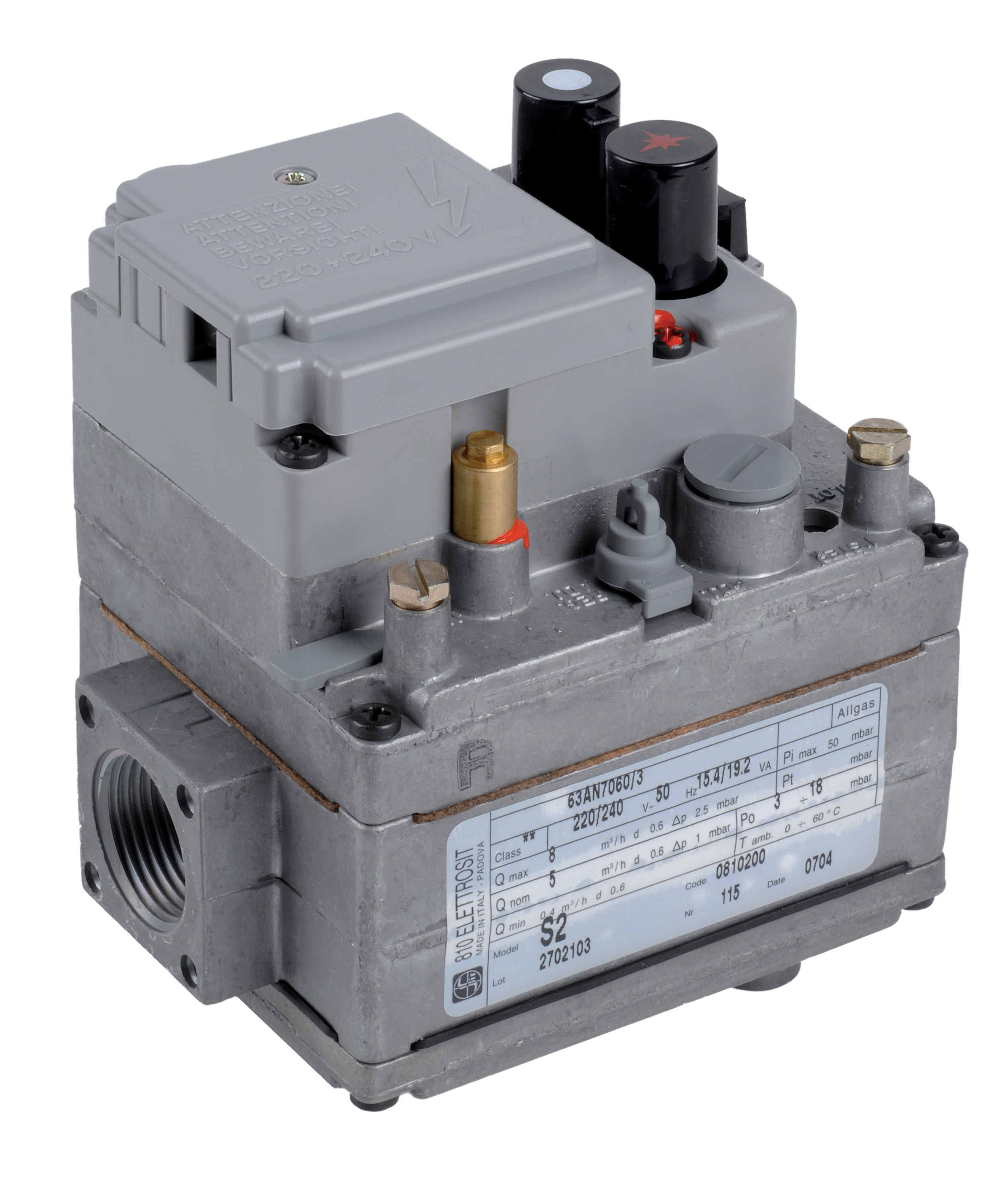 Gas block Eletrosit 0810200