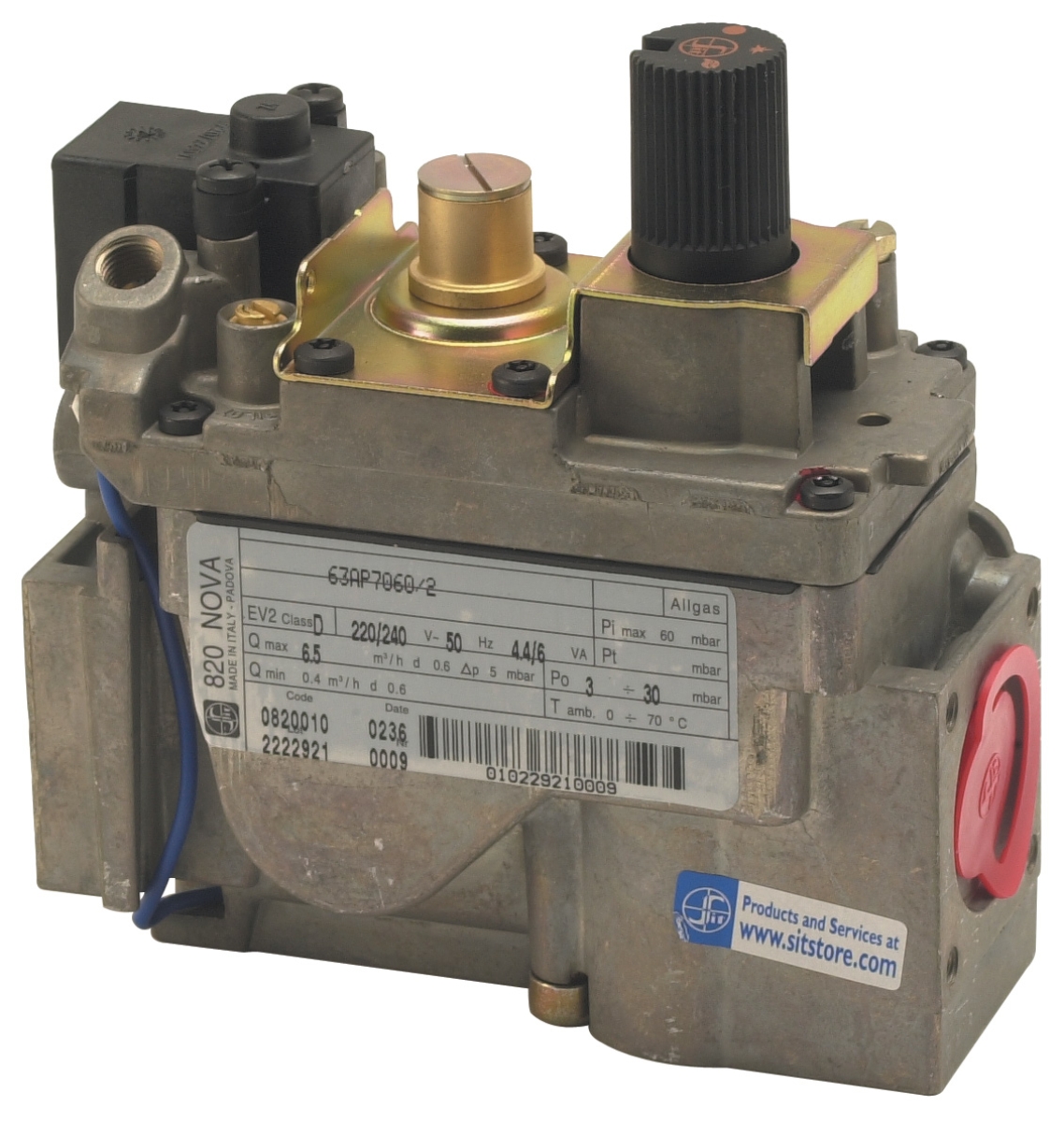 Tandem gas block 0830020