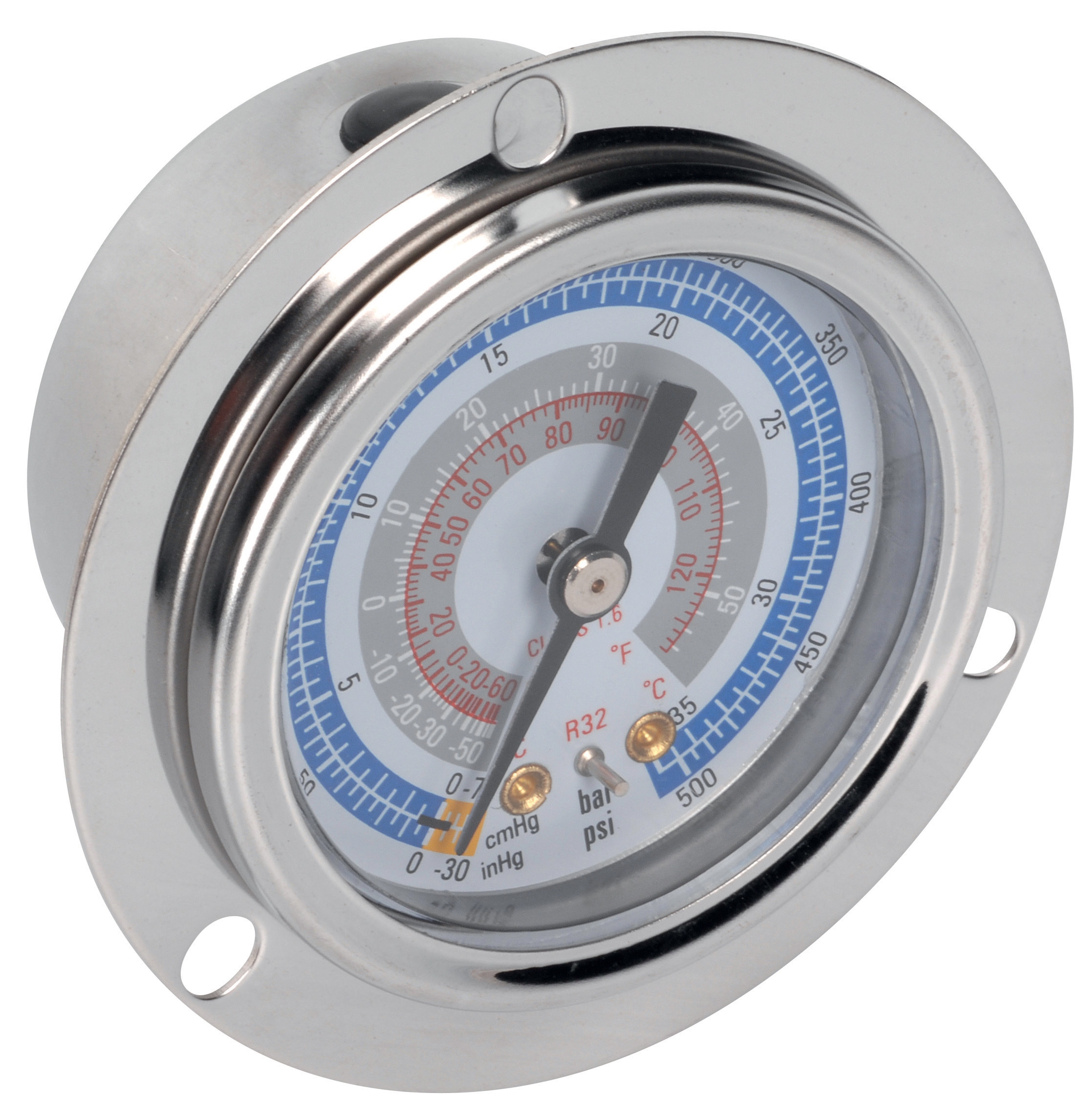 Low pressure gauge recovery station