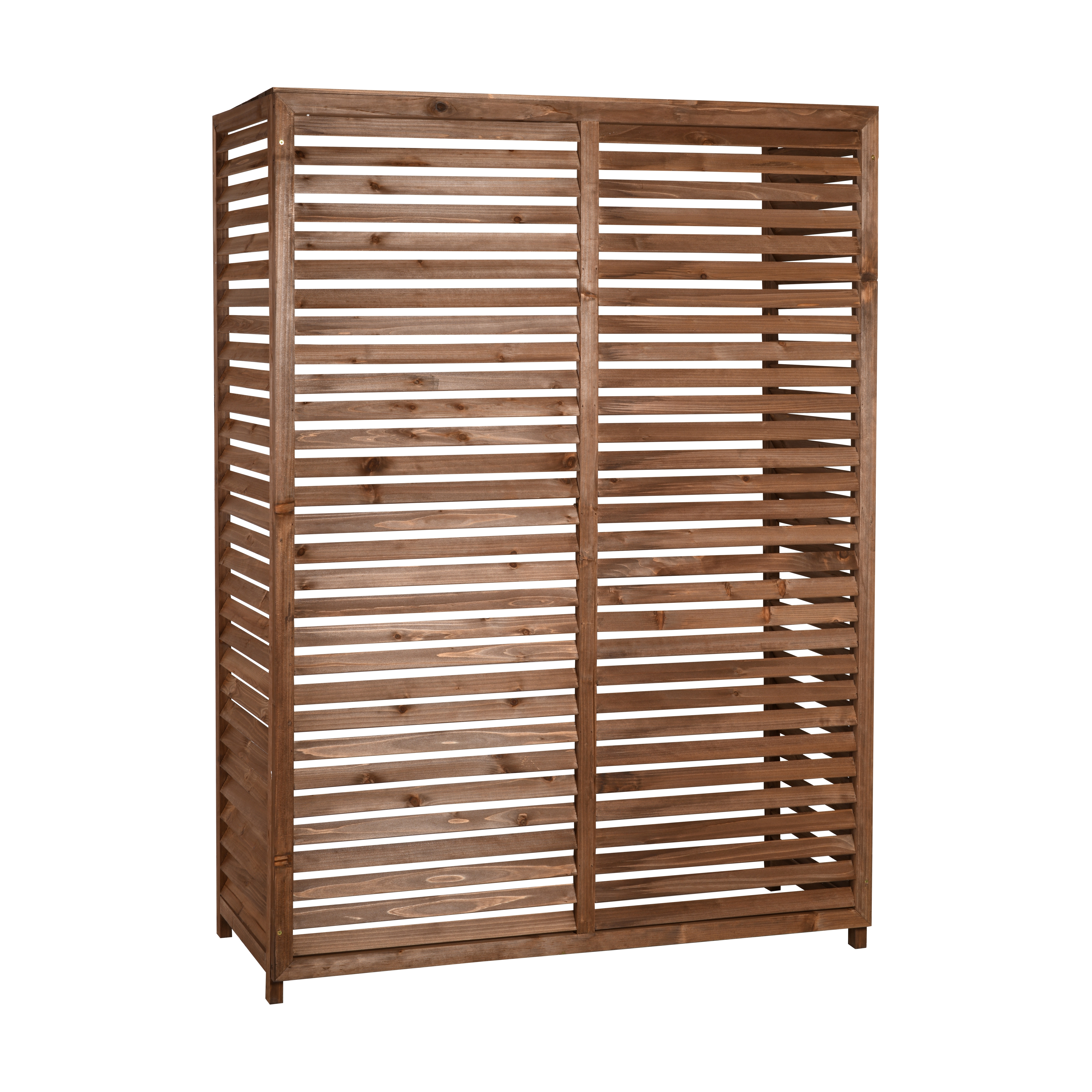 Treated wood air conditioning cover Size XL - 1100x475x1550mm