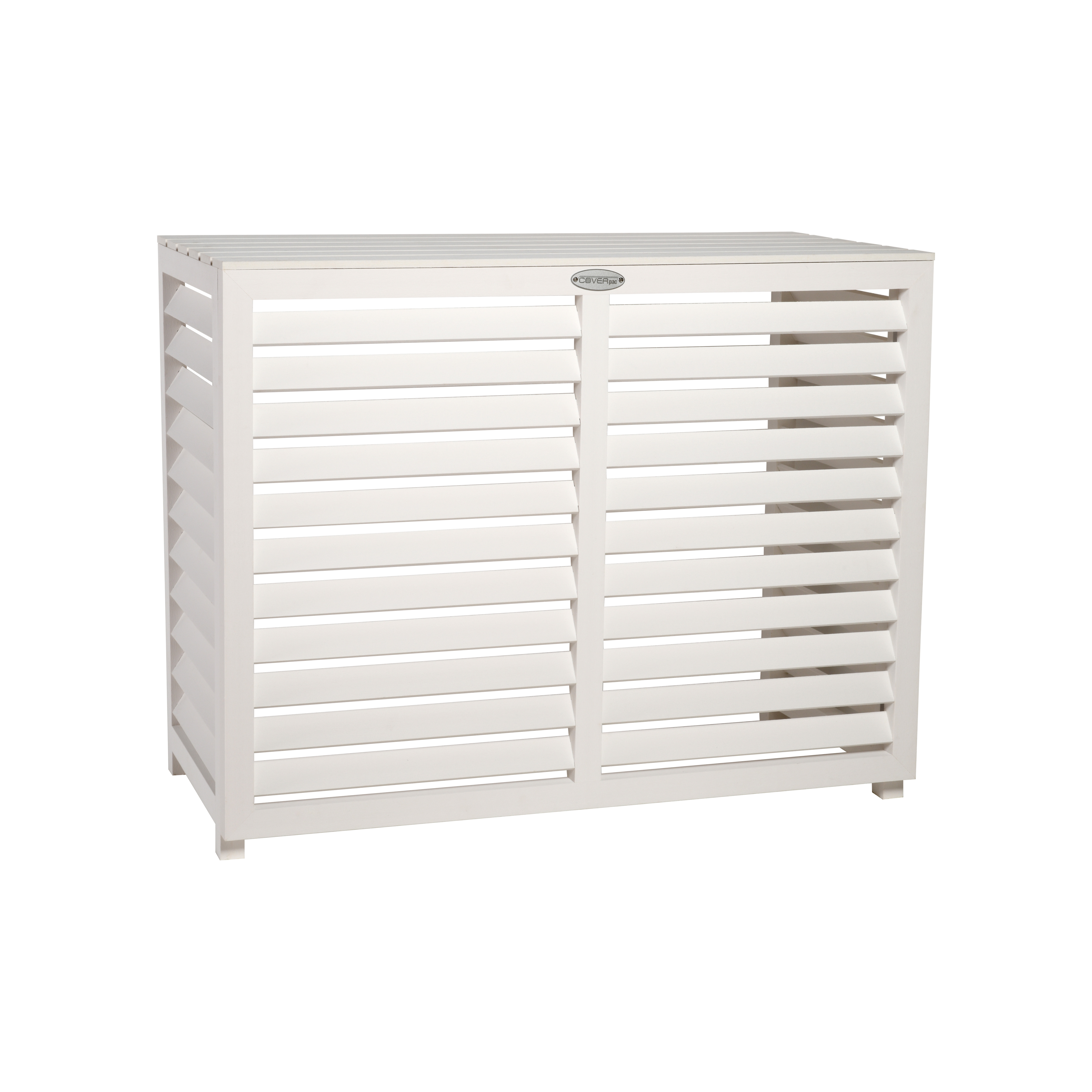 Air conditioning cover Composite White Size L - 982x462x787