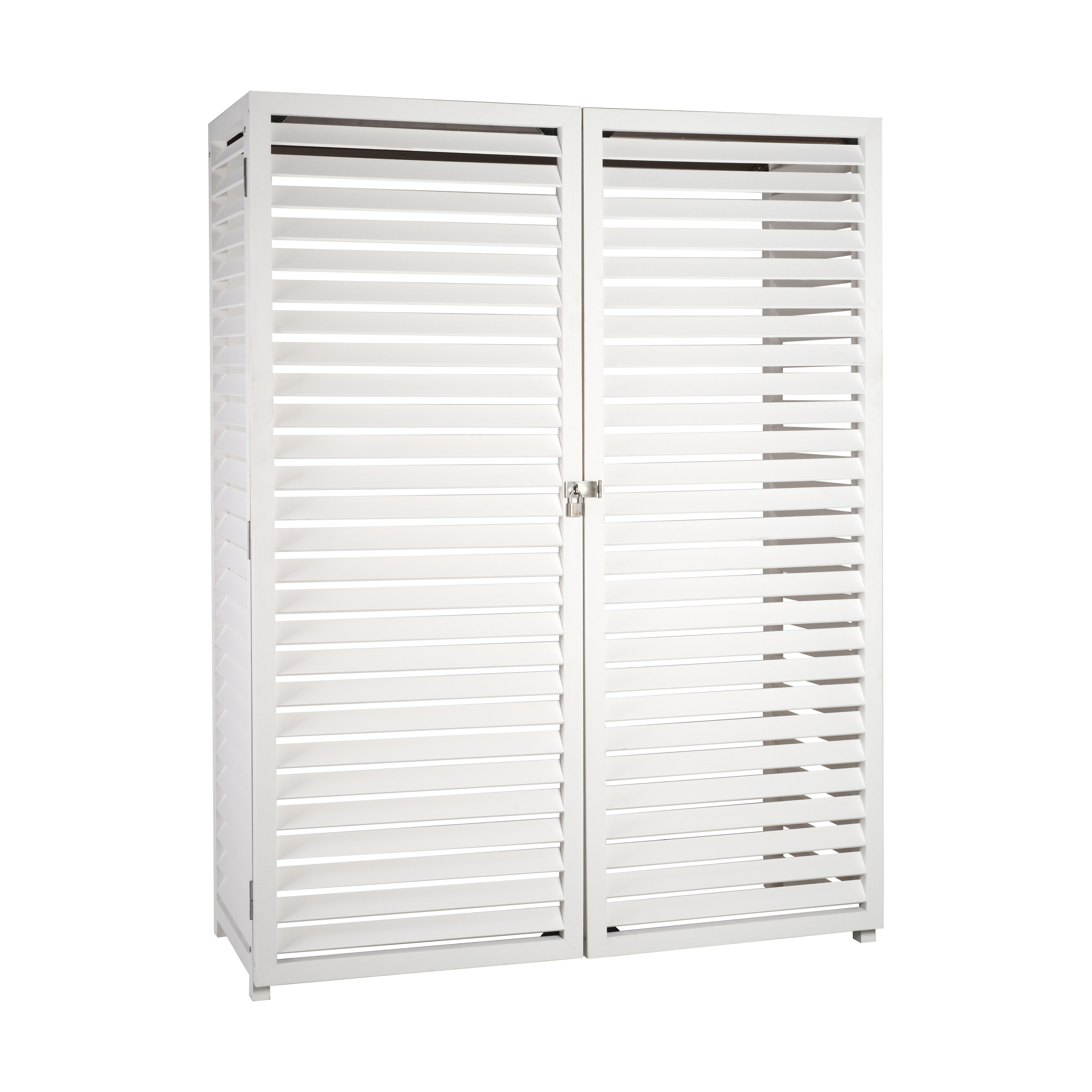 White composite air conditioning cover Size XL - 1260x500x1700