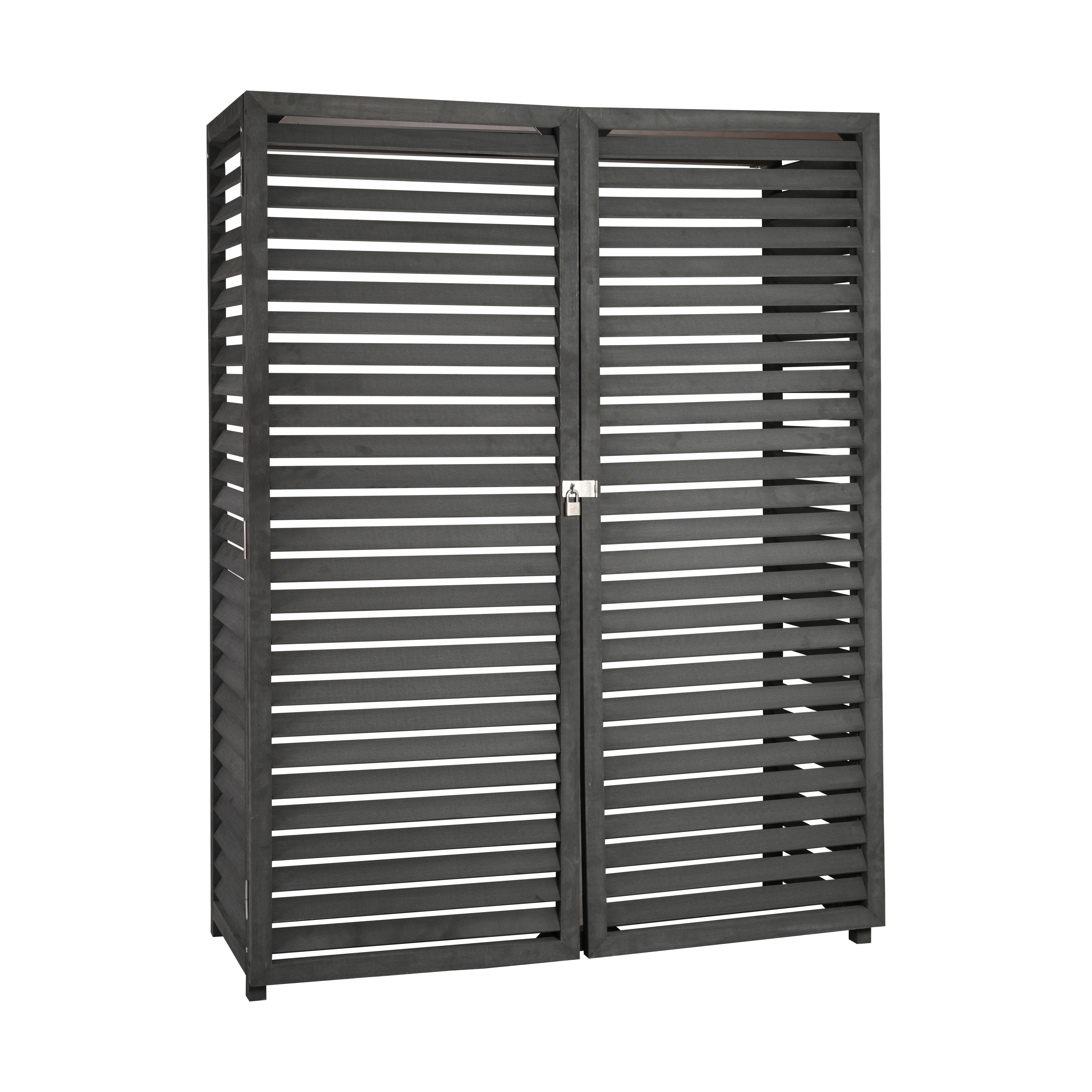 Grey composite air conditioning cover Size XL - 1260x500x1700