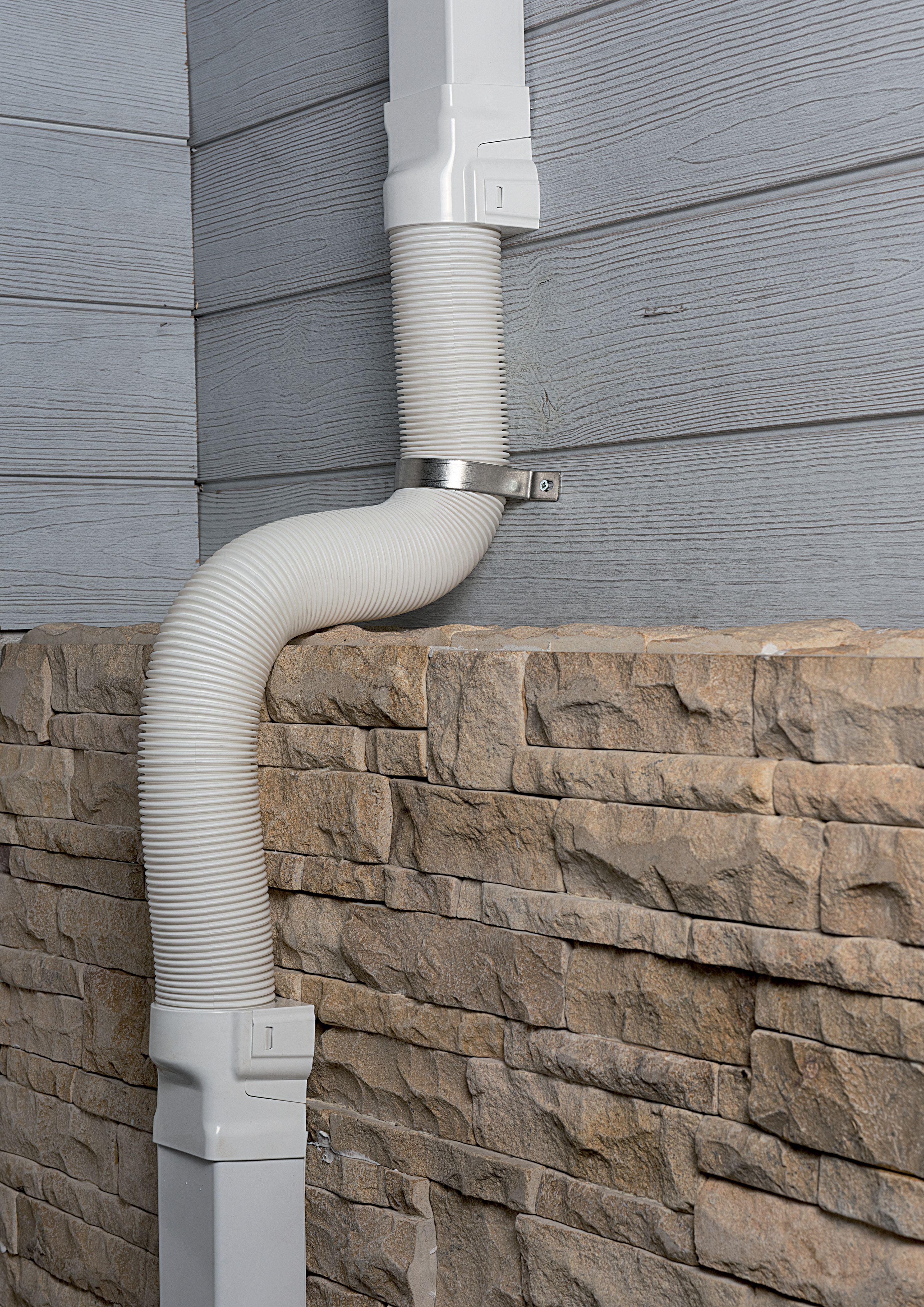 Flexible duct connection kit 80 mm
