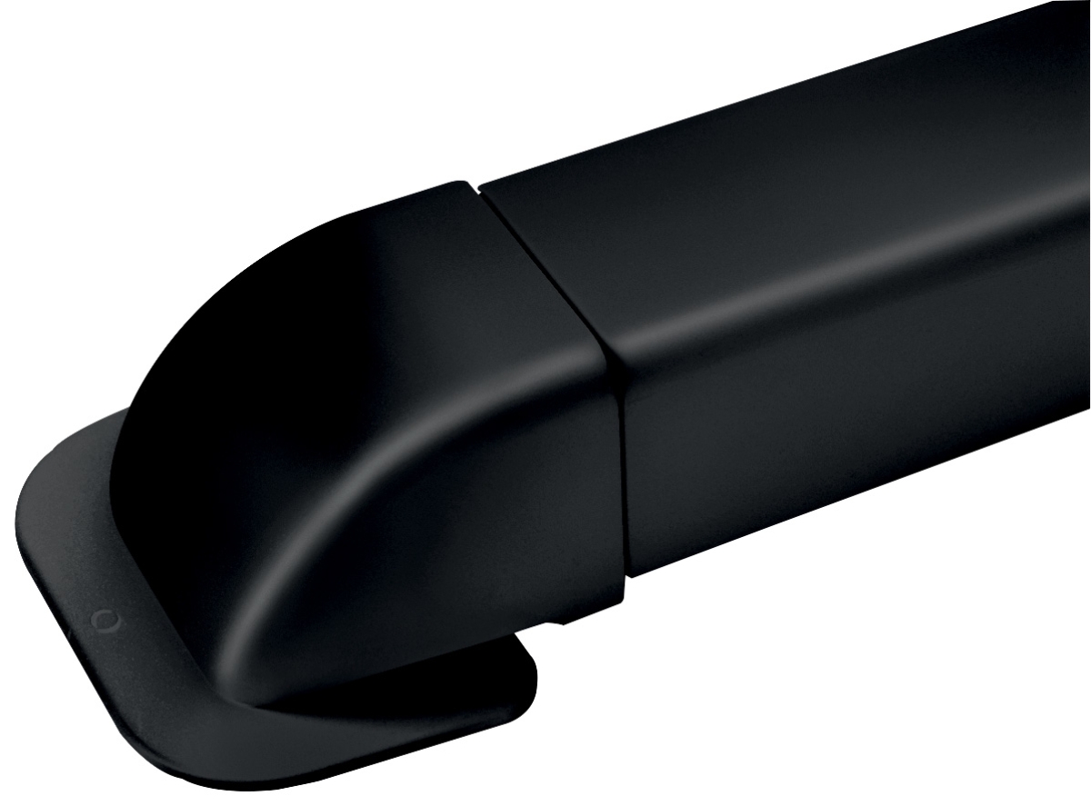 Wall starter 80mm blk