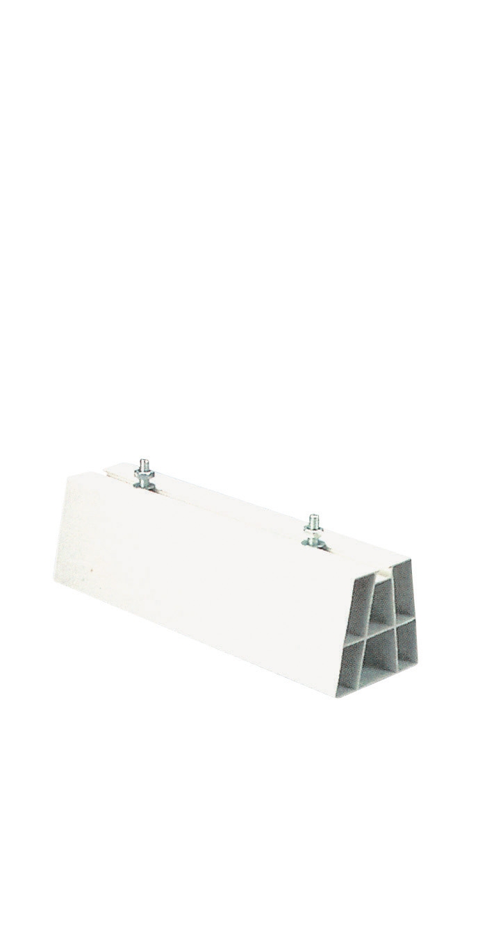 White floor support 350 (pair)