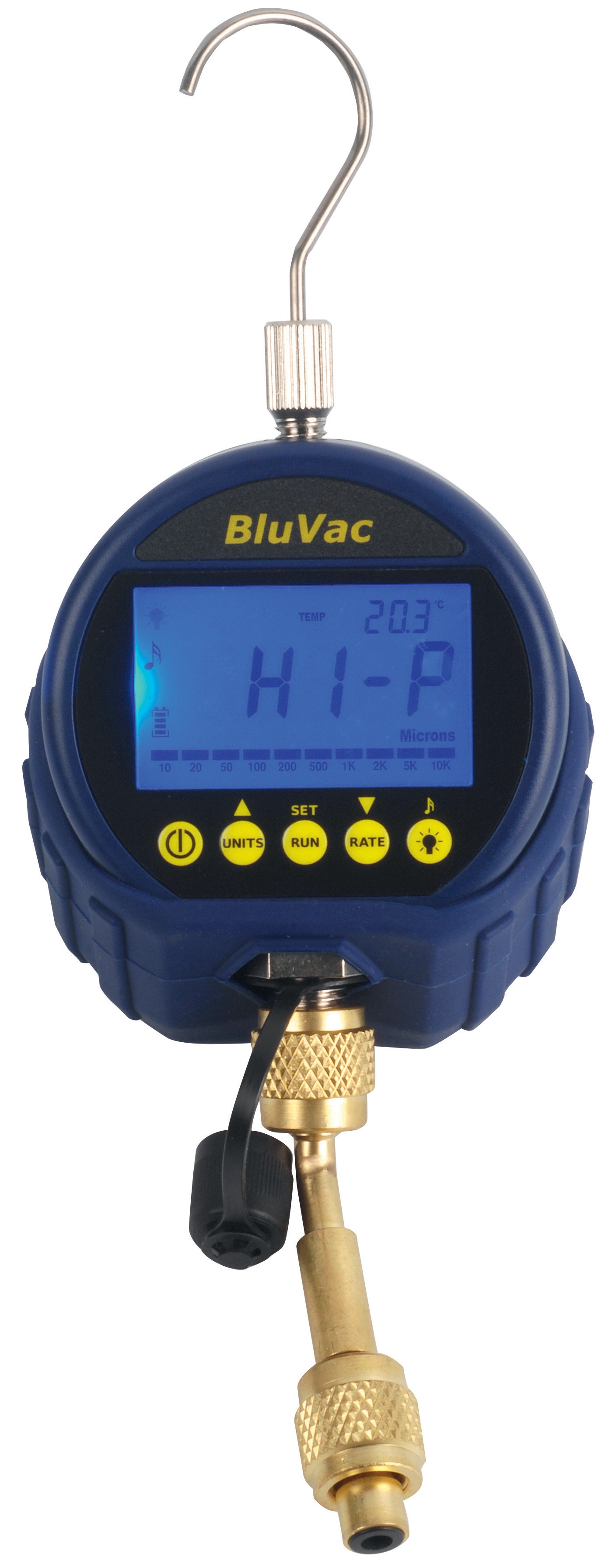 Digital vacuum gauge BluVac