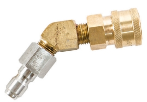 Quick coupling 45°