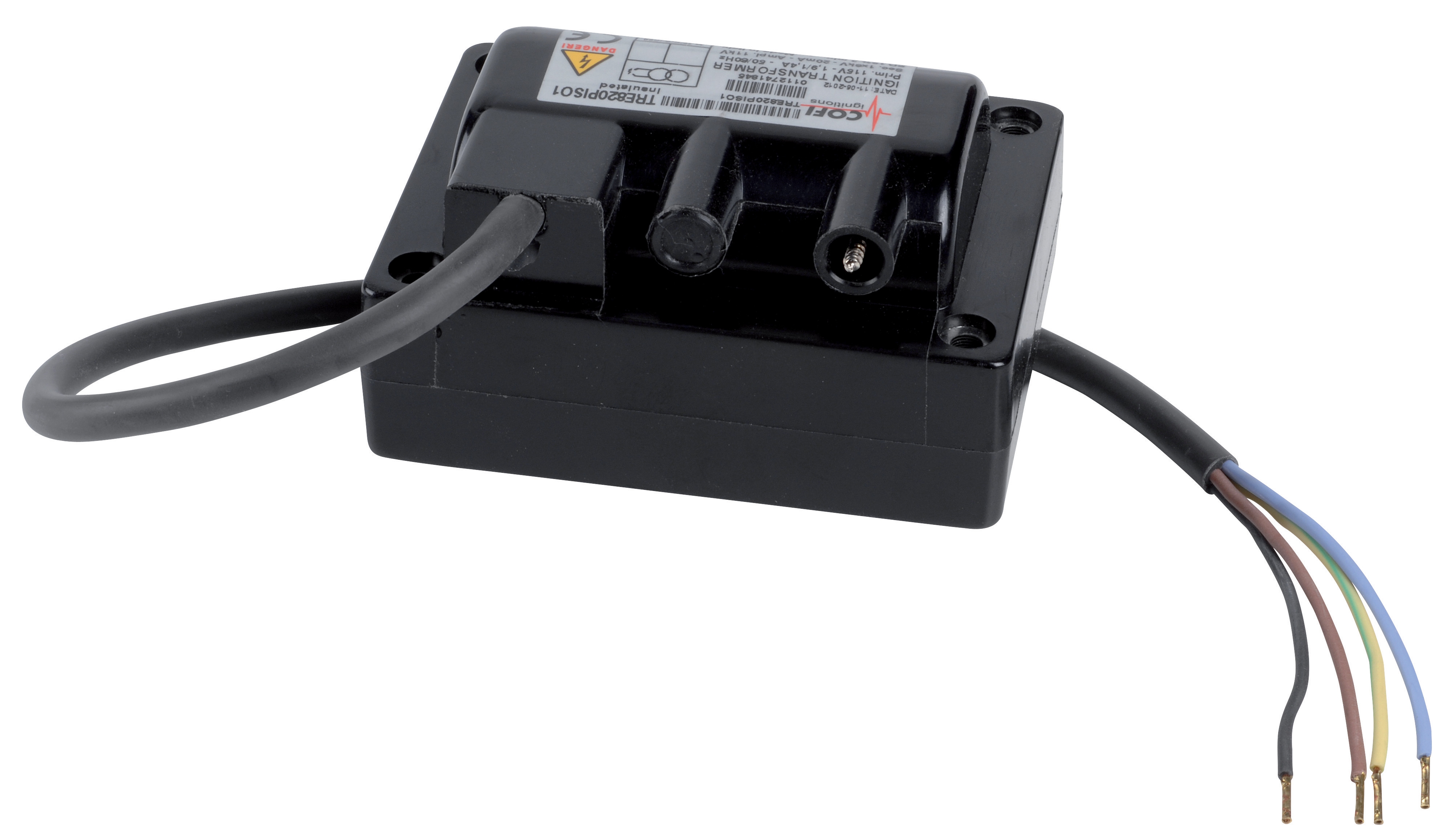 Gas transformer TRE 820 Piso1 115 V 4 wire molded cable