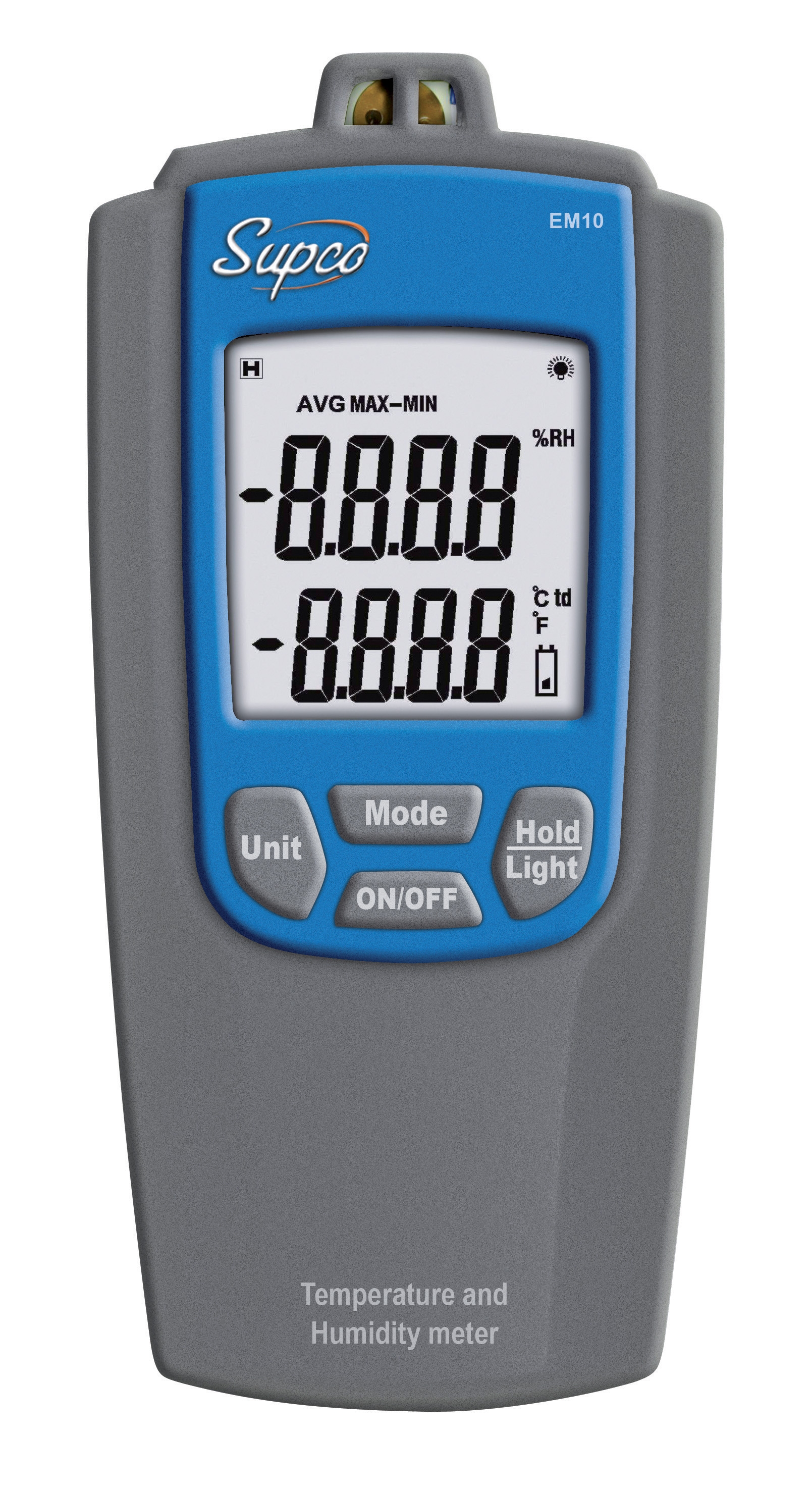 Thermometer and humidity