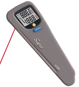 Infrared needle thermometer