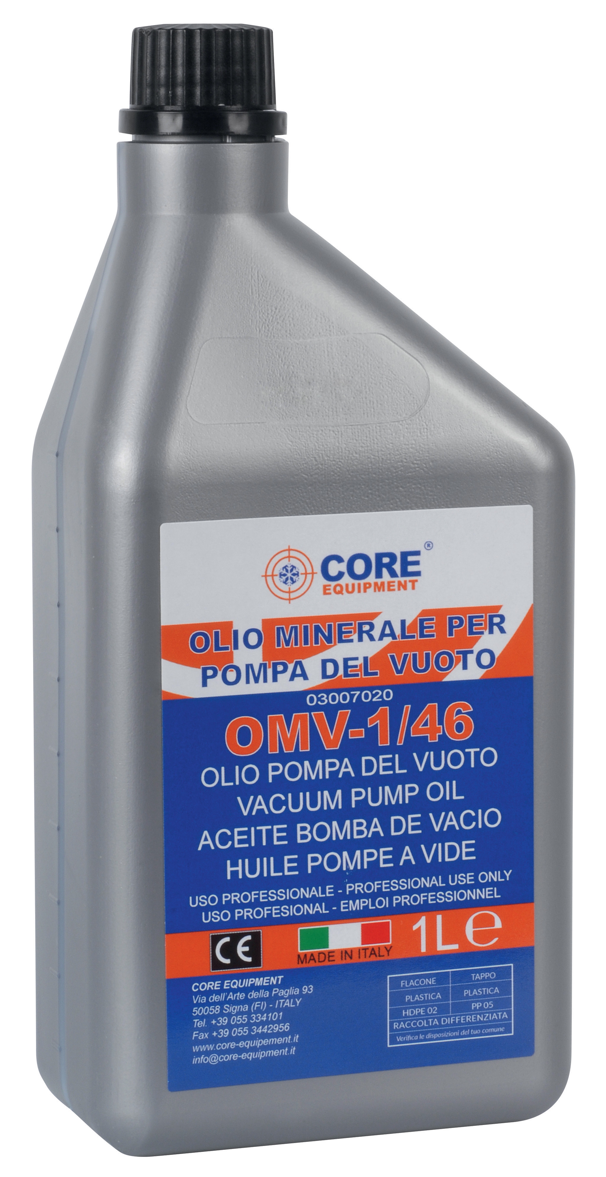 Mineral oil 1L 46 CST 03007020