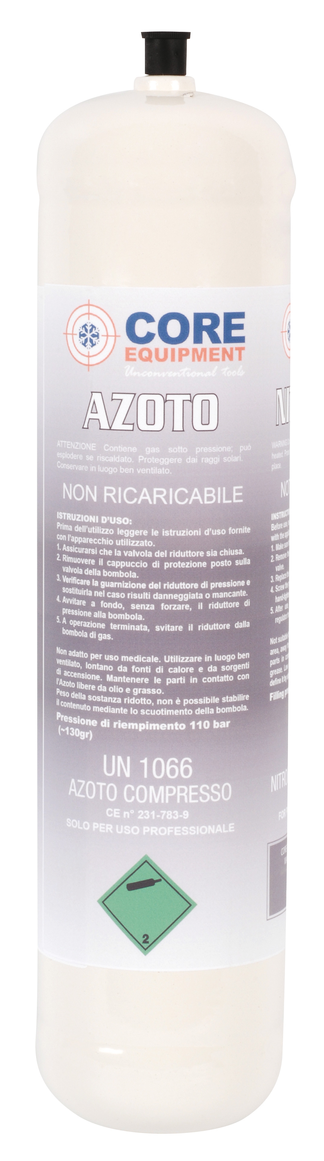 Nitrogen bottle 1Kg