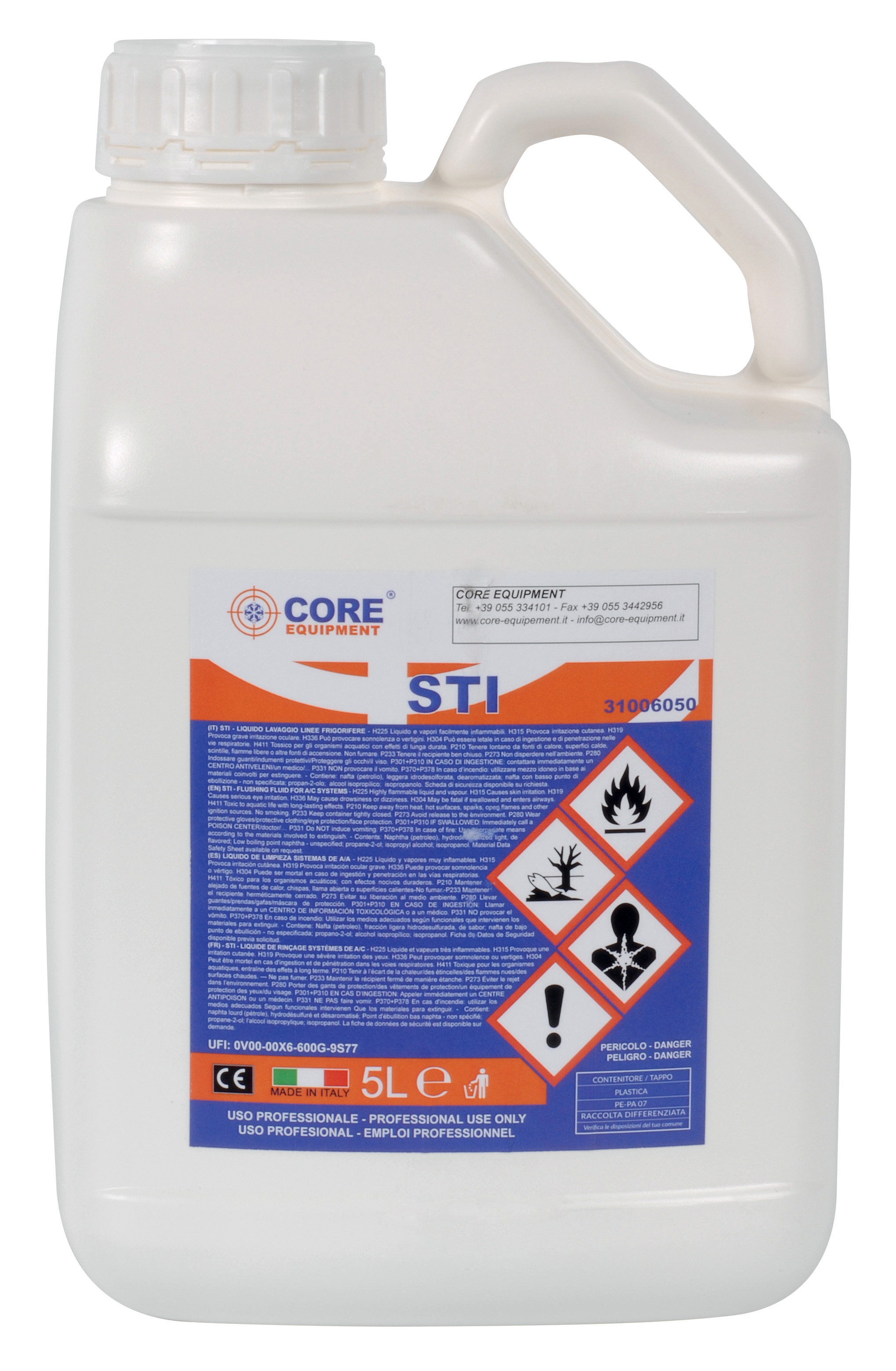 Pipe cleaning fluid 5L 31006050