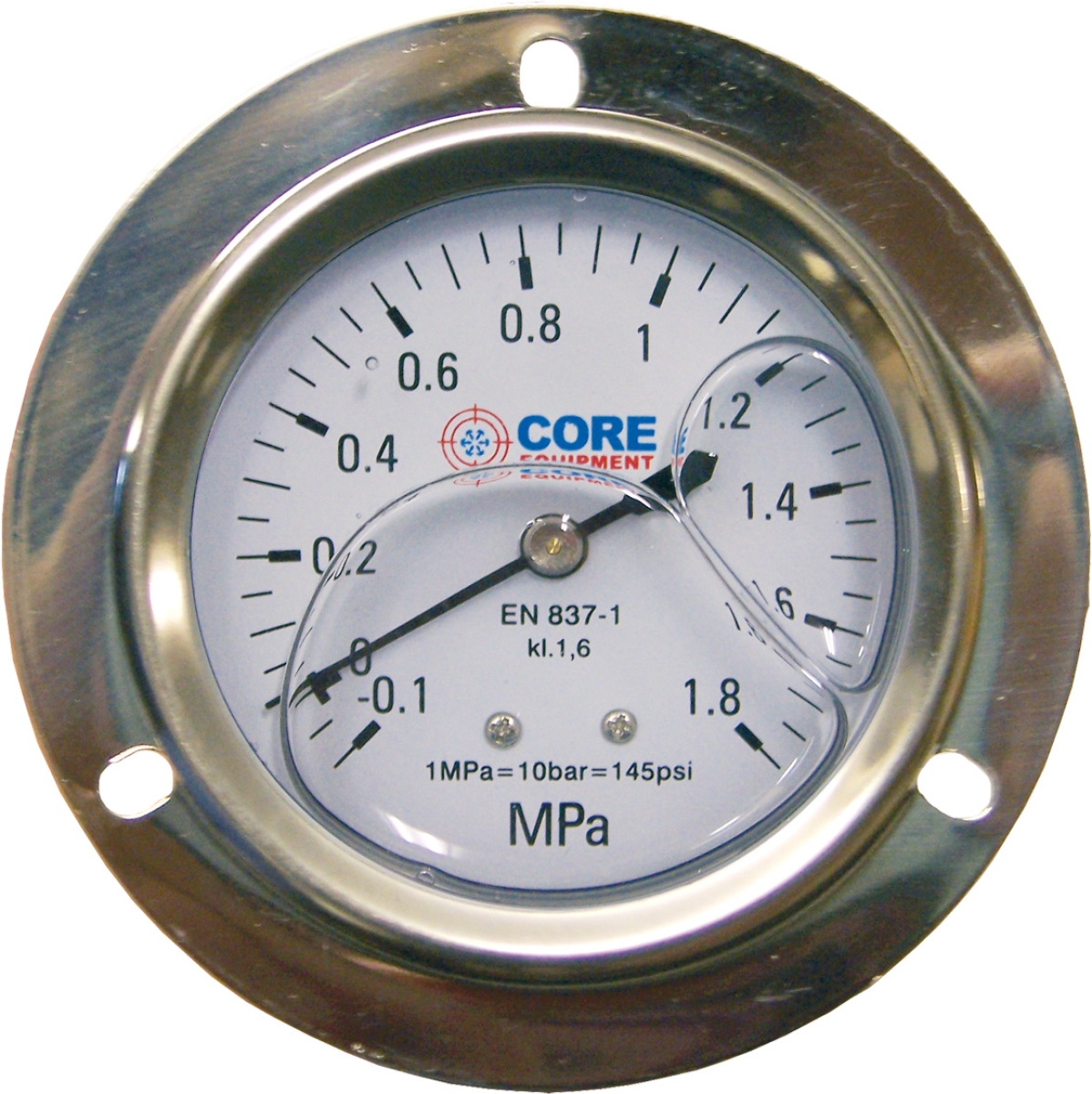 Glycerin manometer 0-18BARS COLL 07005010
