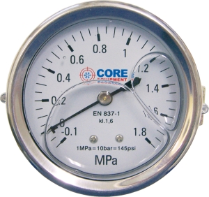 Glycerin gauge 0-18BARS bracket 07005020