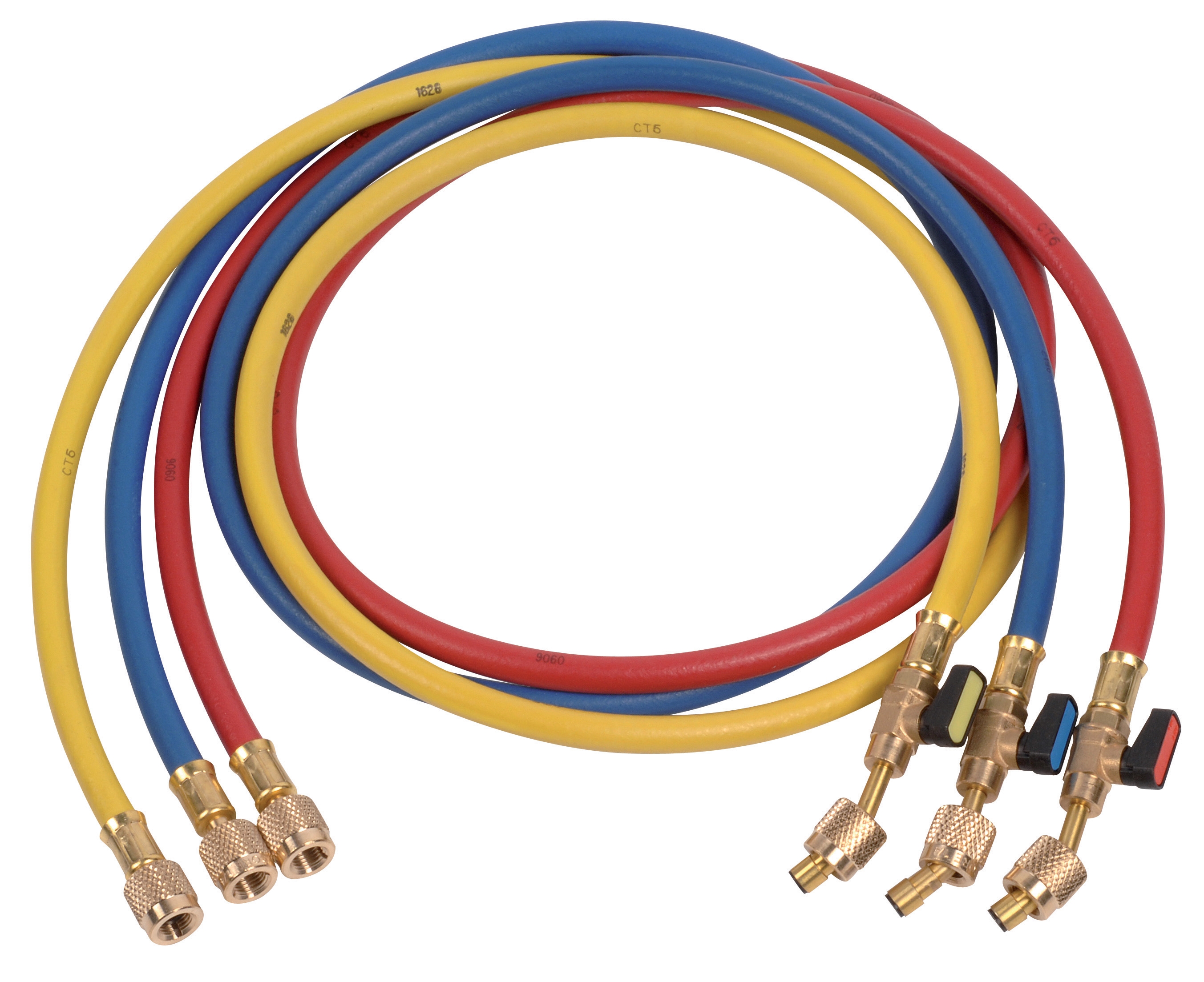 3P+valve hose B/J/R 1/4" - 5/16" 1500mm