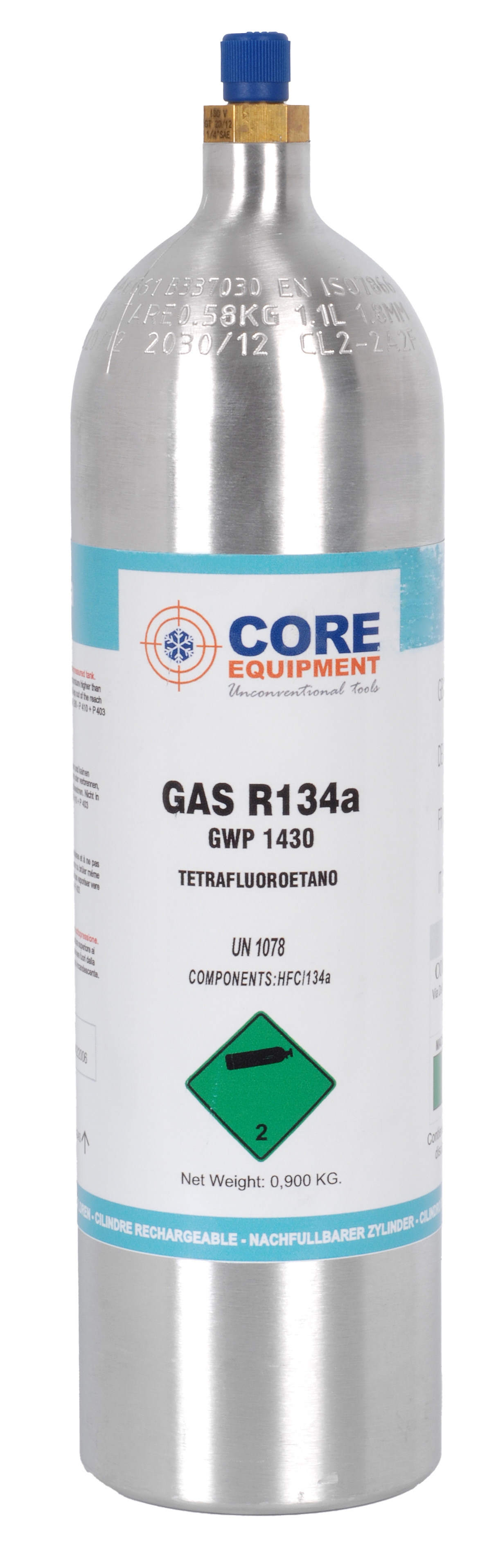 CBM Refrigerant bottle R134A 900 GR (incl. deposit)