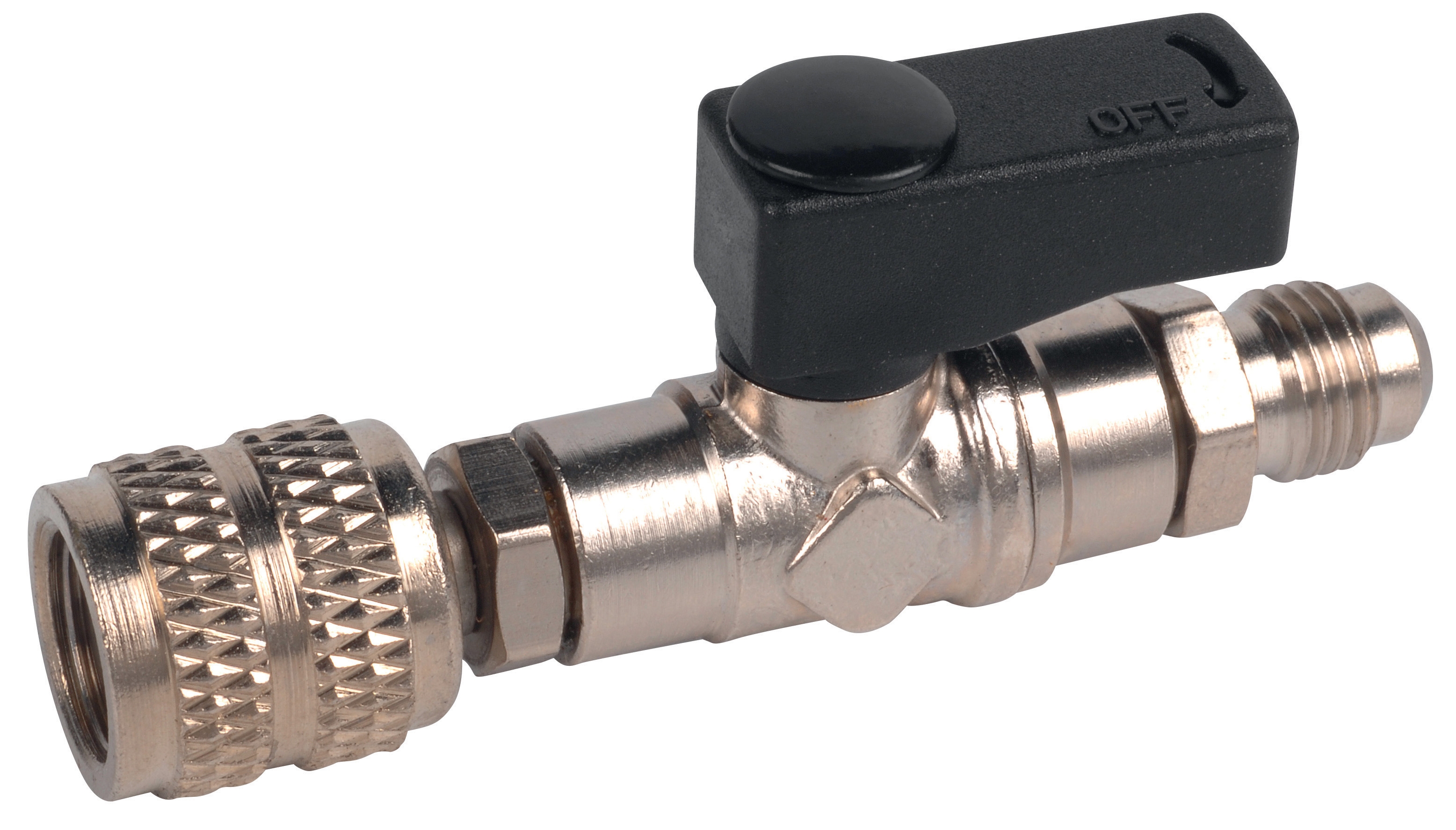 Valve with connections 5/16 and 1/4