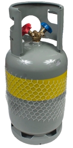 Transfer bottle 12kg gray CBM DO NOT RECOVER FULL BOTTLES