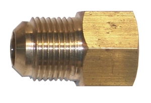 Straight male/female unions SAE 3/8"-1/4"
