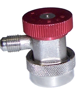 90° quick coupling HP 1/4 automotive valve