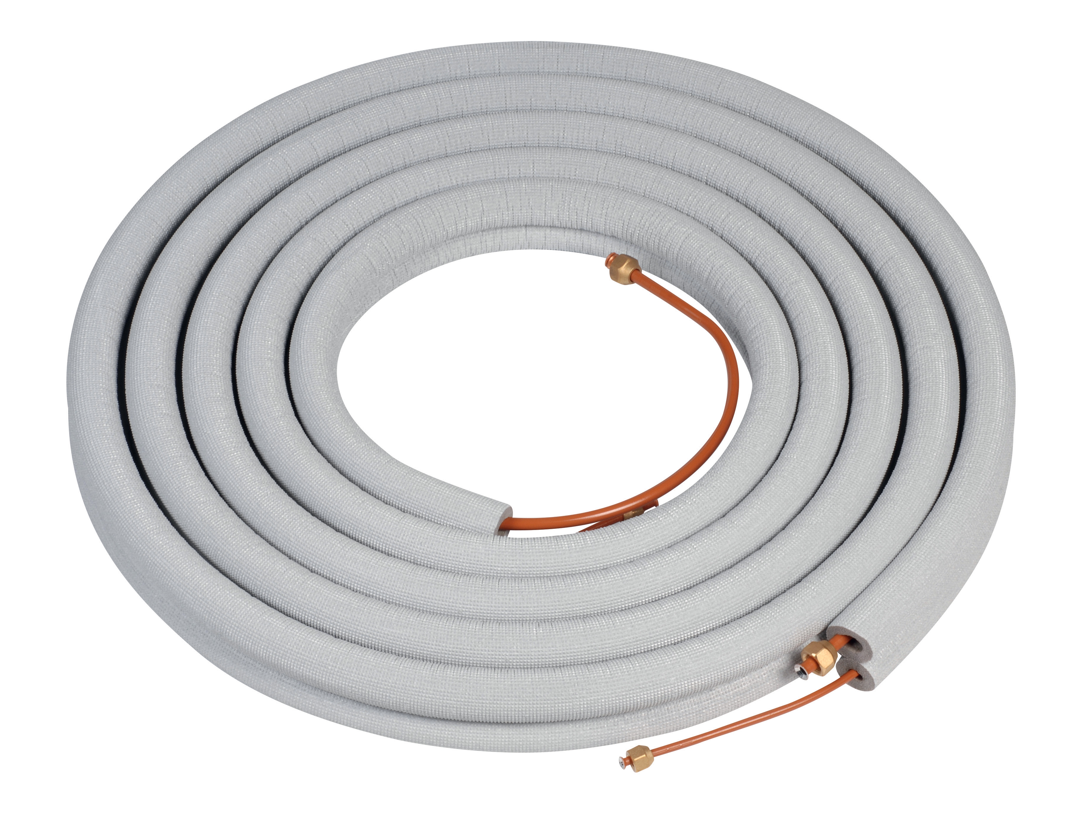 Aluminum tube 1/4" - 1/2" L.7 meters