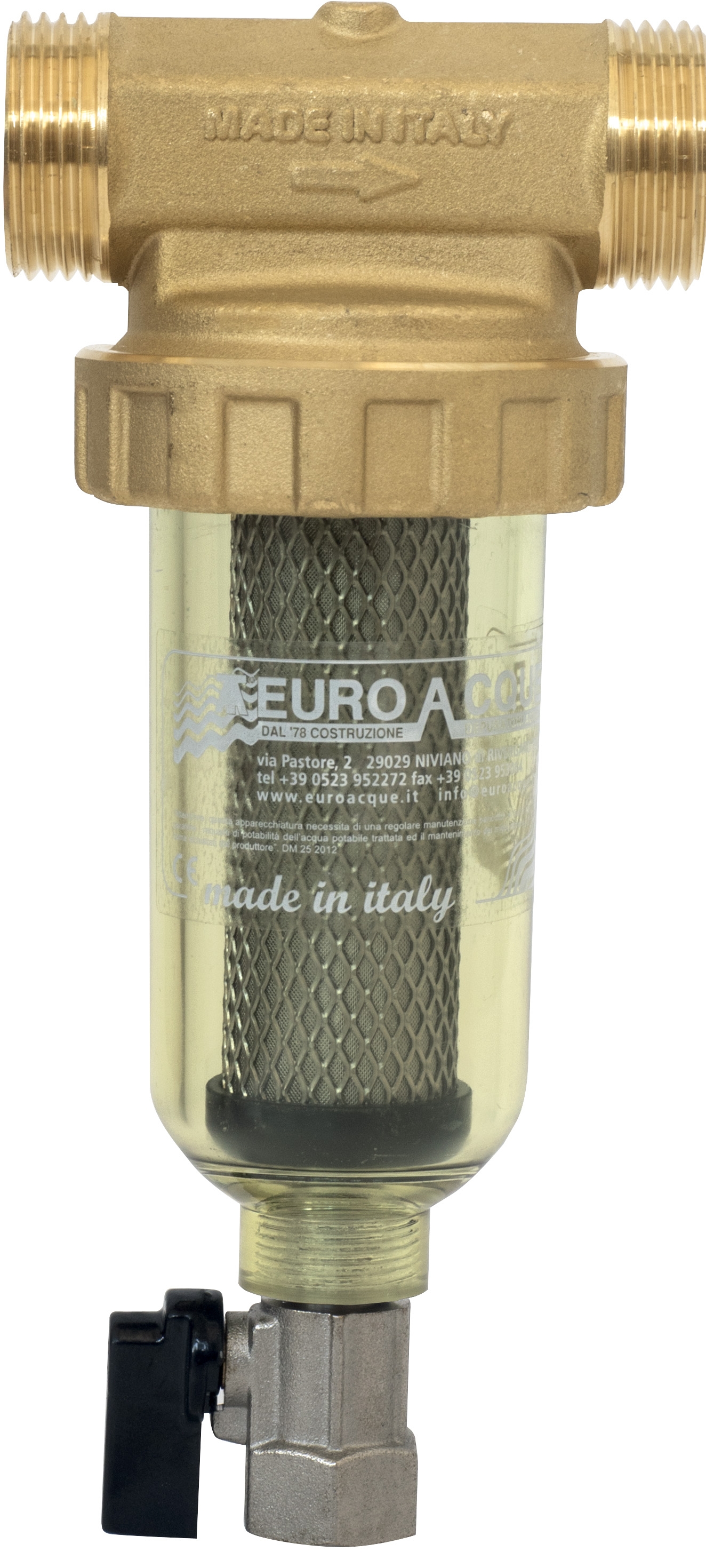 Cleaning filter sand collector 1/2" NANOFA12