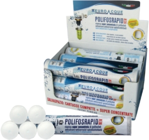 Polyphosphate cartridge tube with 5 tablets POLPHORA