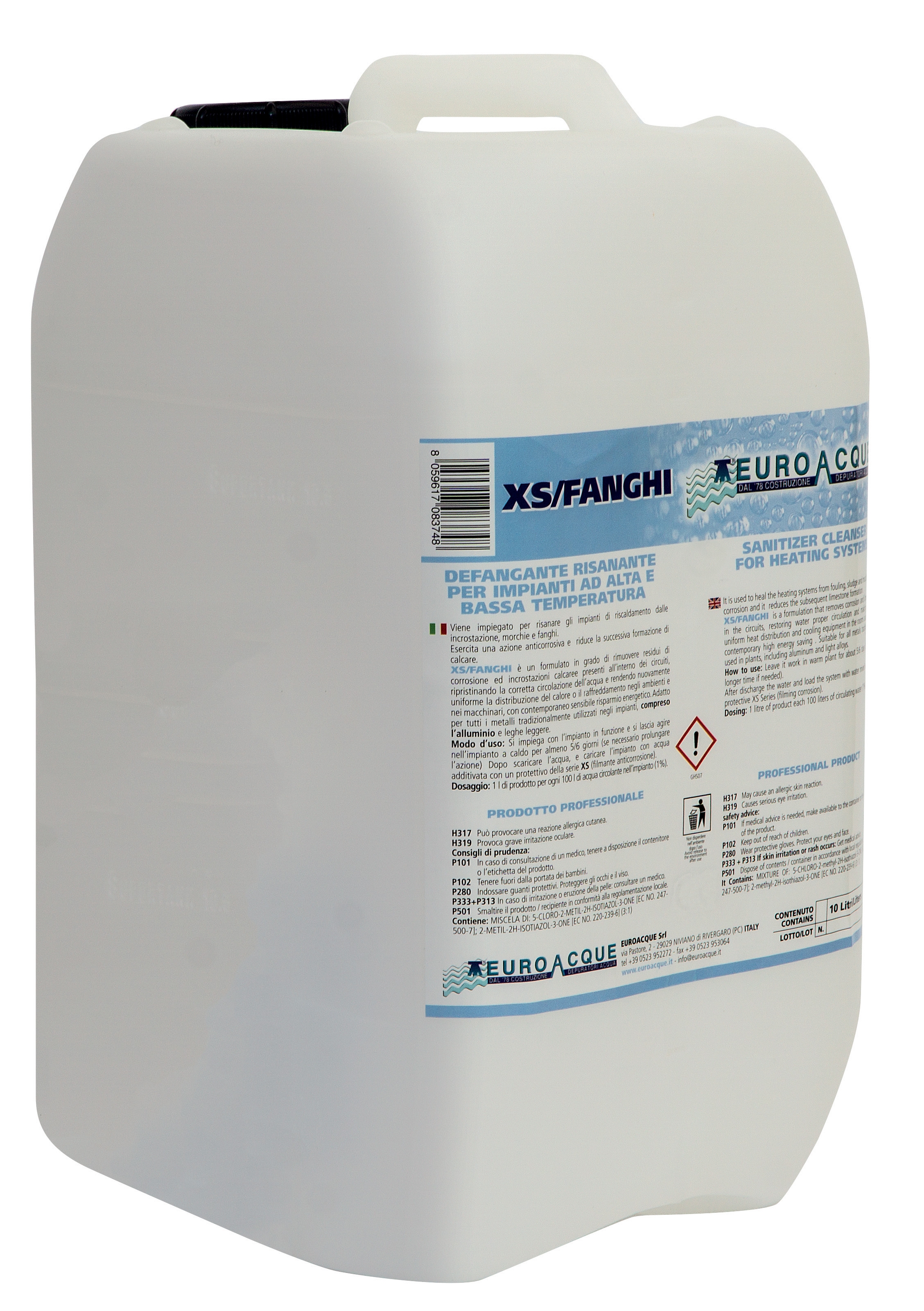 Mud solvent XS FANGHI 25L EUROPR25