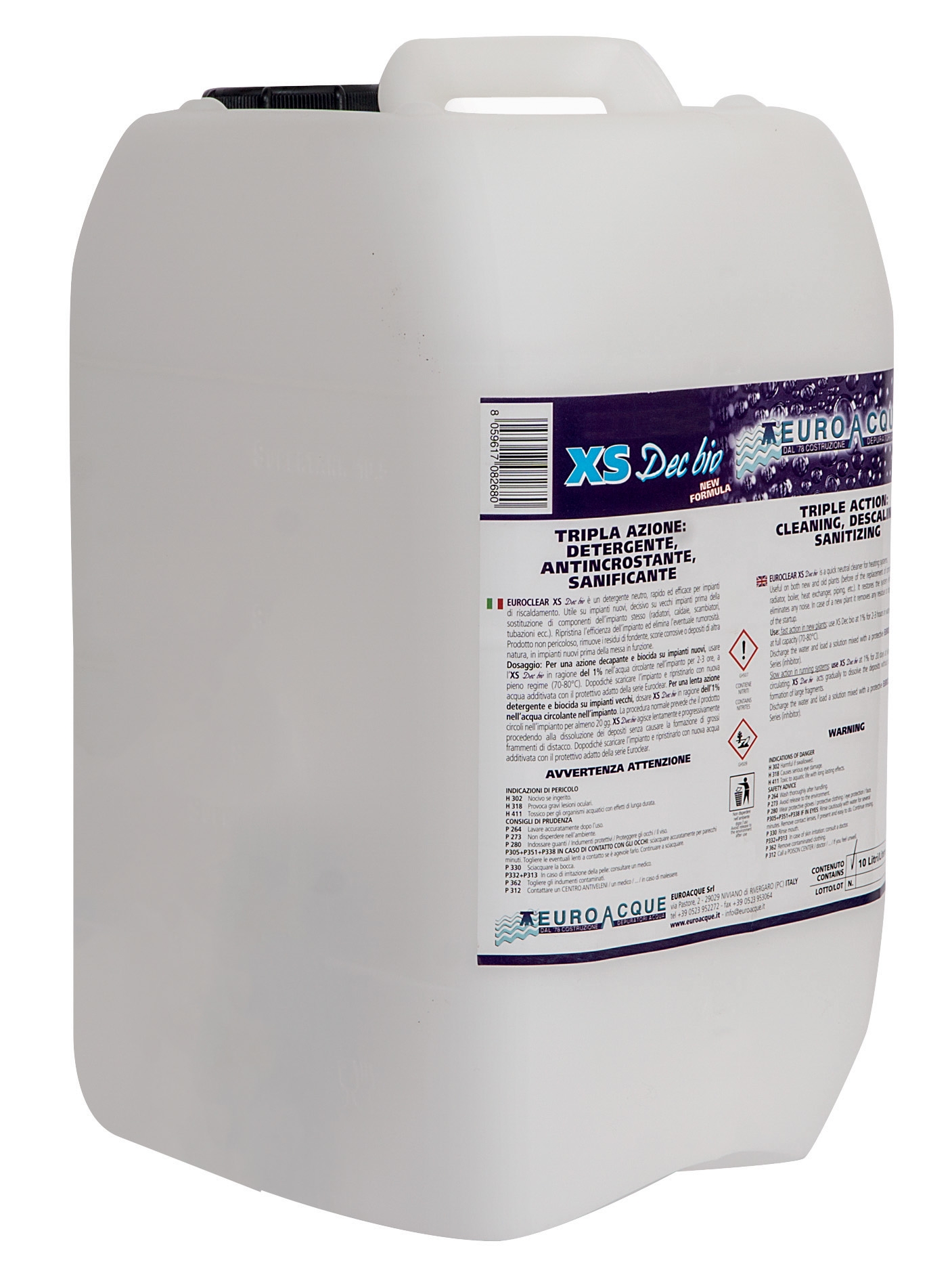 Detergent - Stripper XS/DEC BIO 25L ECSXD025