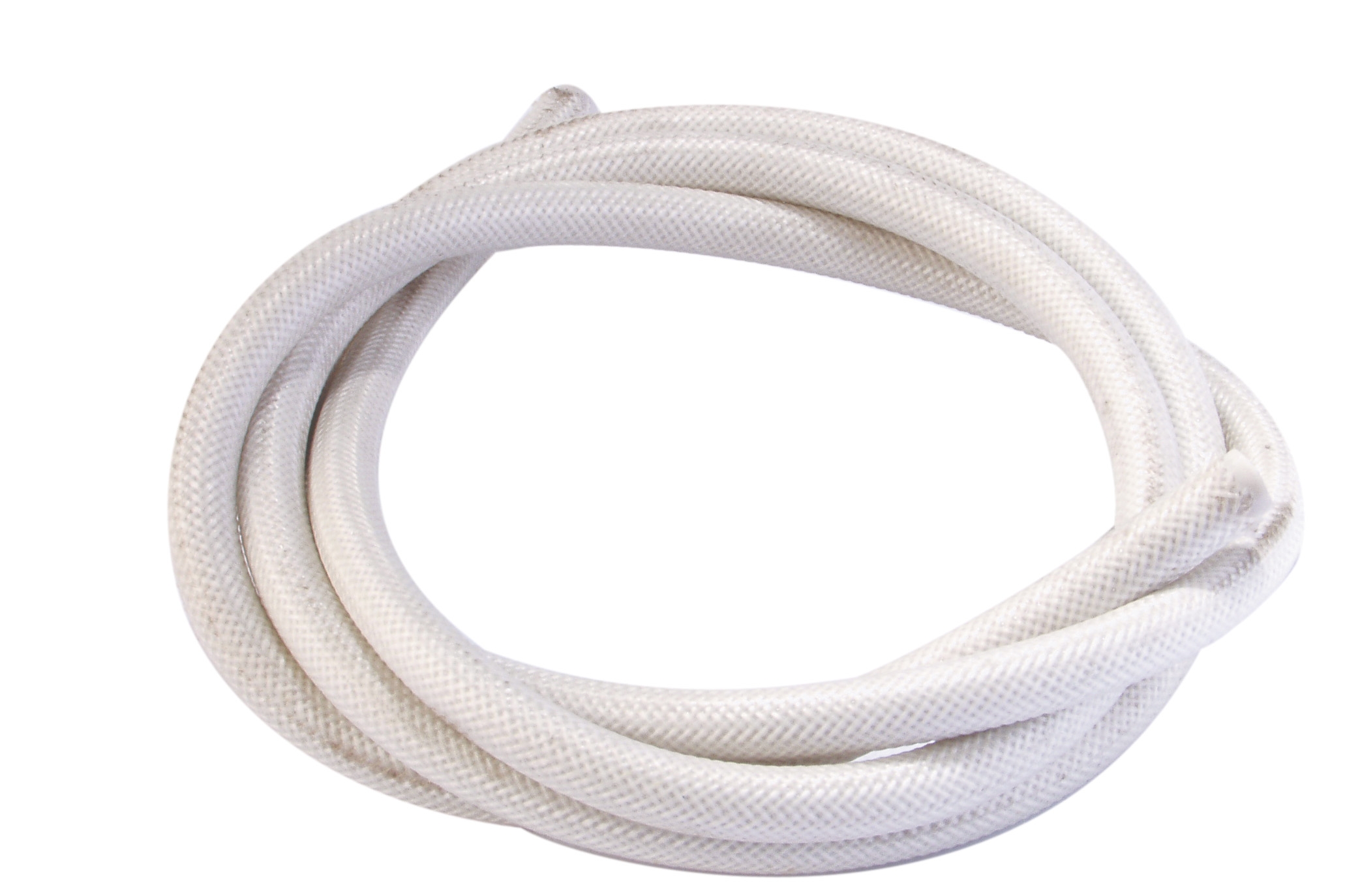 Silicone cable per meter D7 red With protective sheath