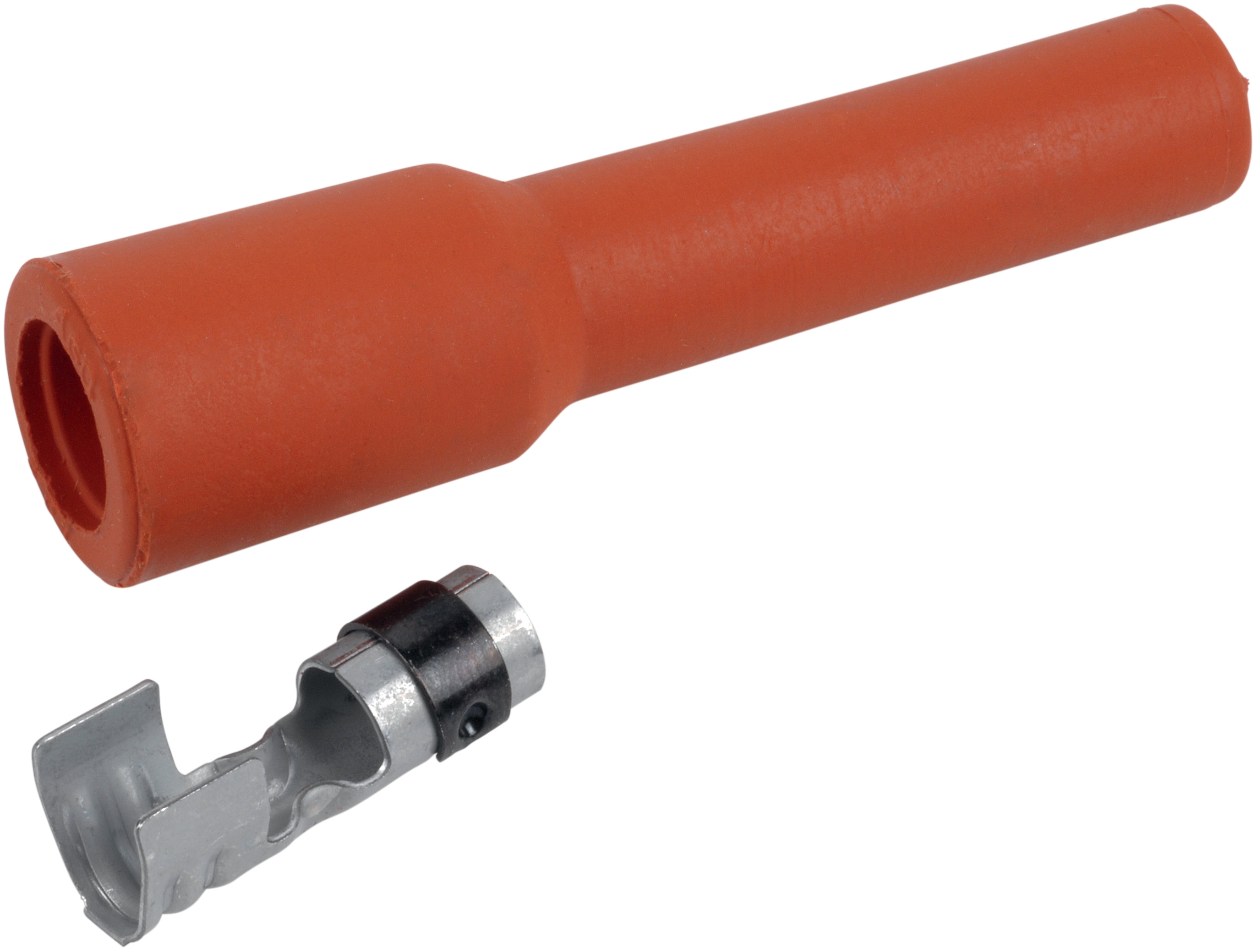 Straight silicone protection with lug